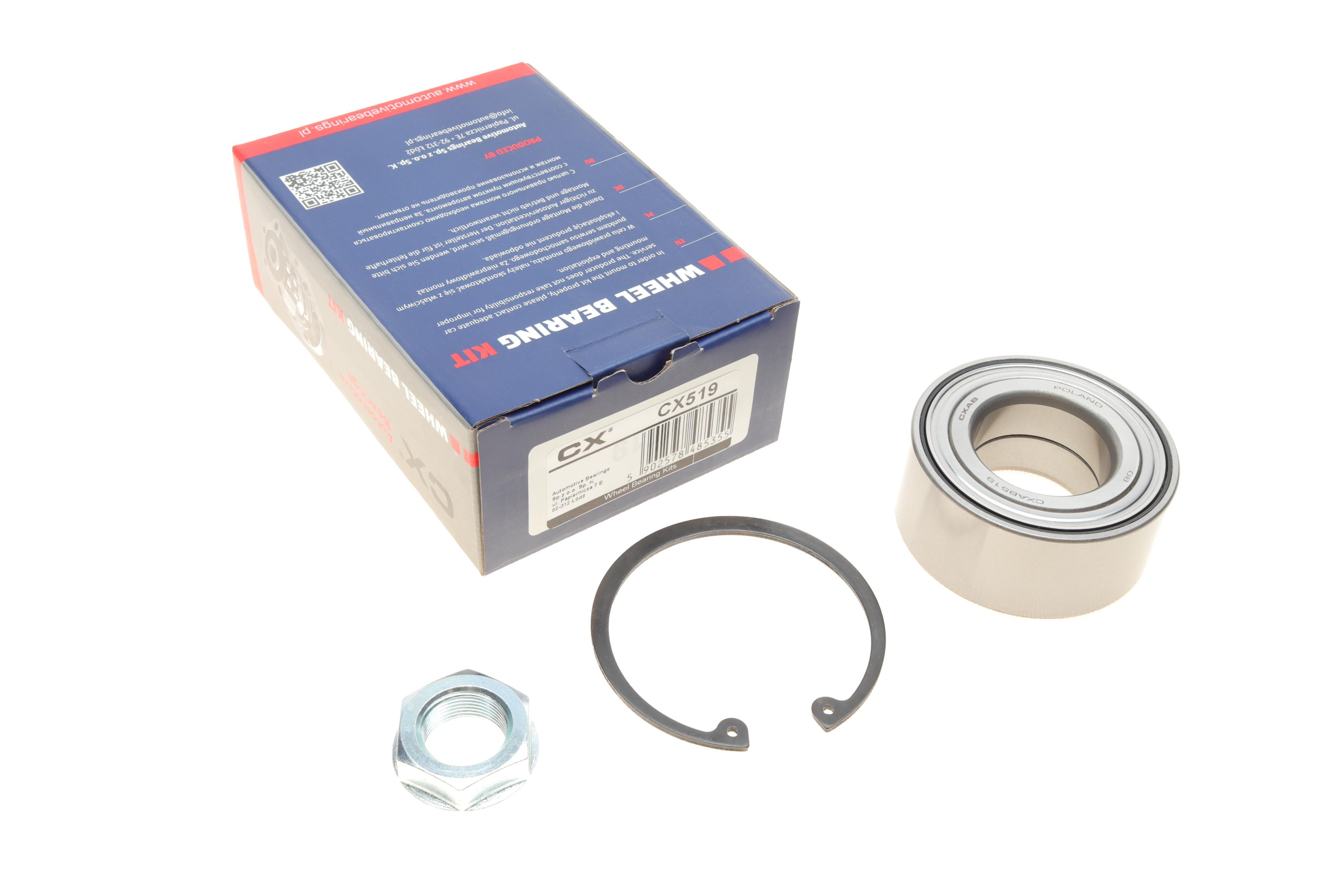 Підшипник маточини (передньої) Citroen Berlingo 1.6i/1.6HDi 08- (42х82х36) (+ABS)