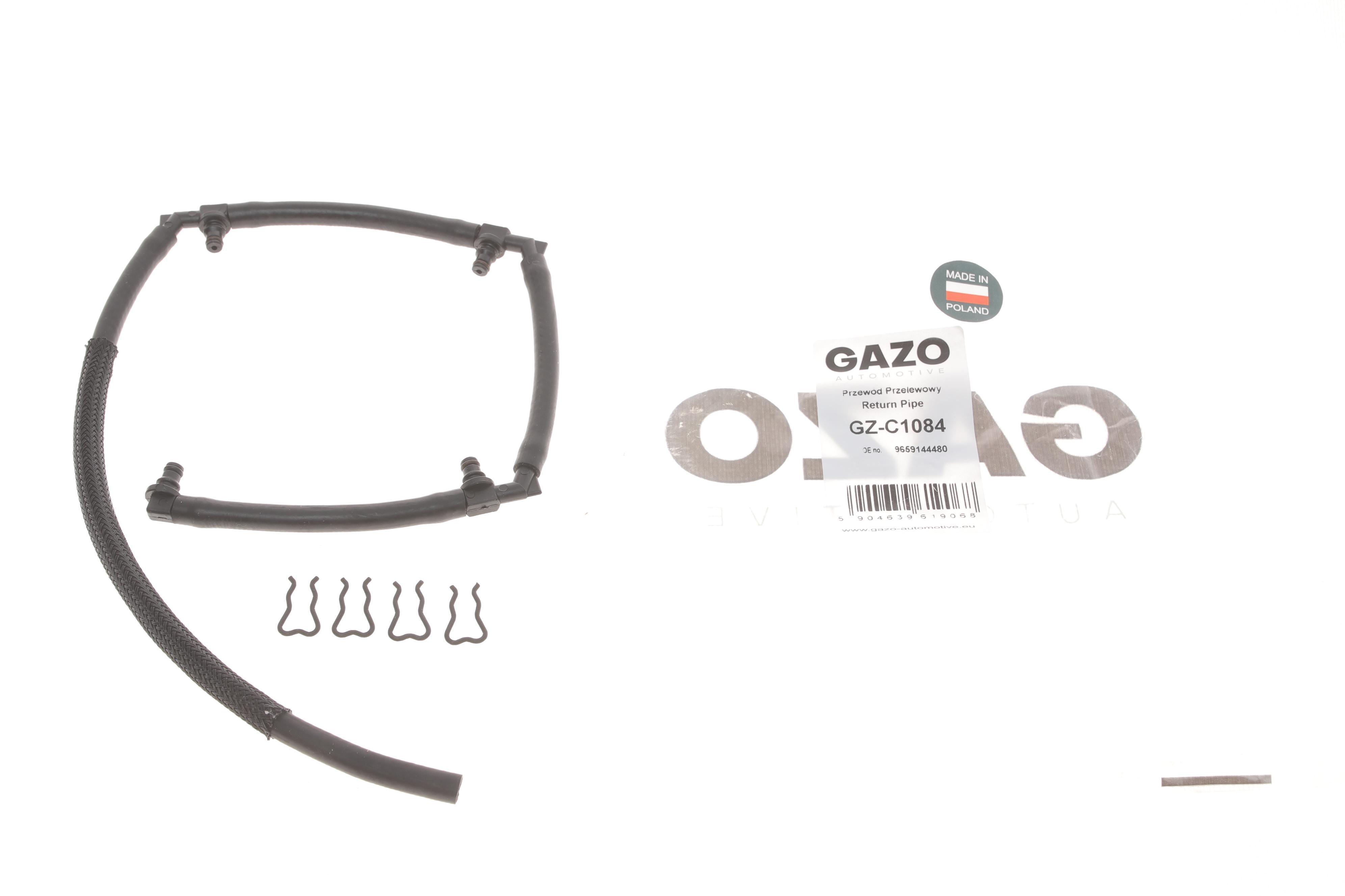 Шланг зливний Fiat Ducato/Scudo 2.0 JTD 99-06