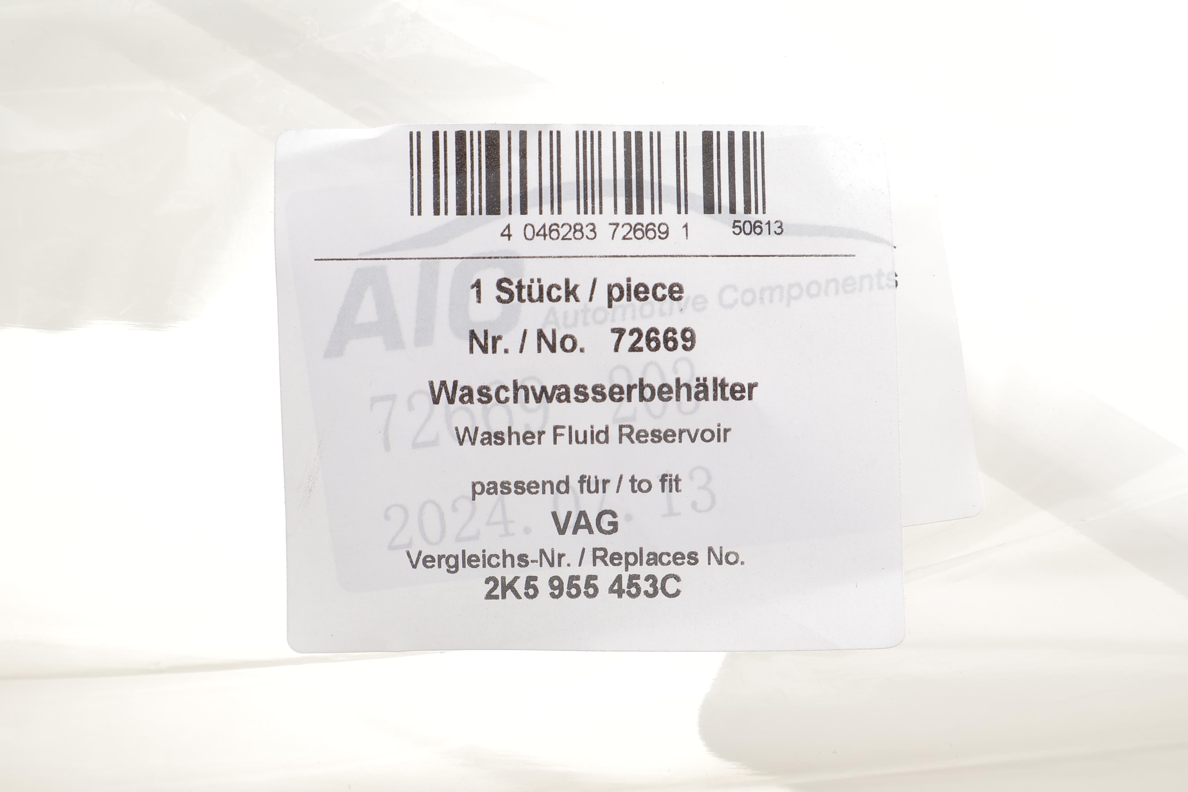 Бачок омивача VW Caddy IV 15-