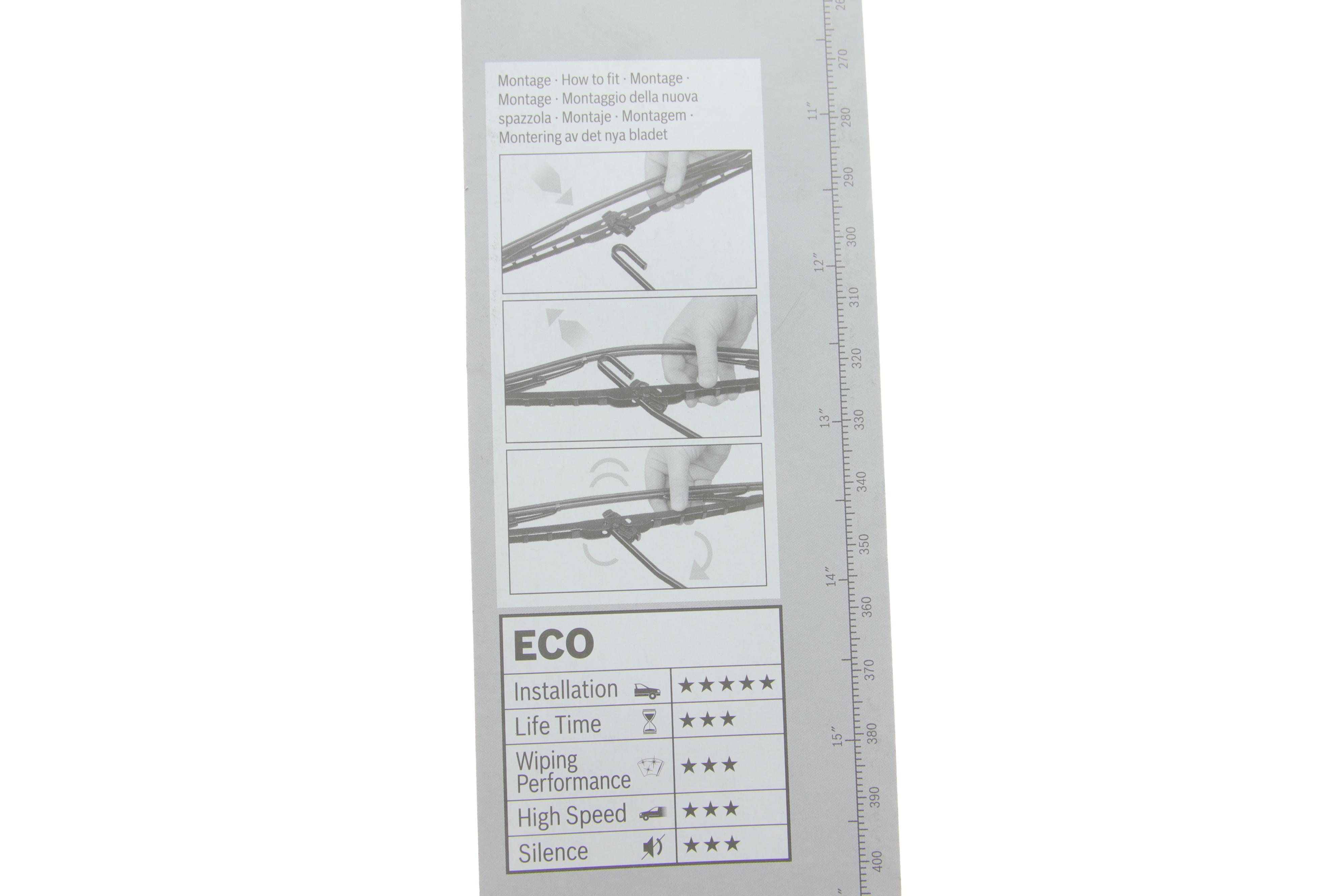 Щітка склоочисника (400мм) Audi 100/80/Dacia Dokker/Lodgy 72-