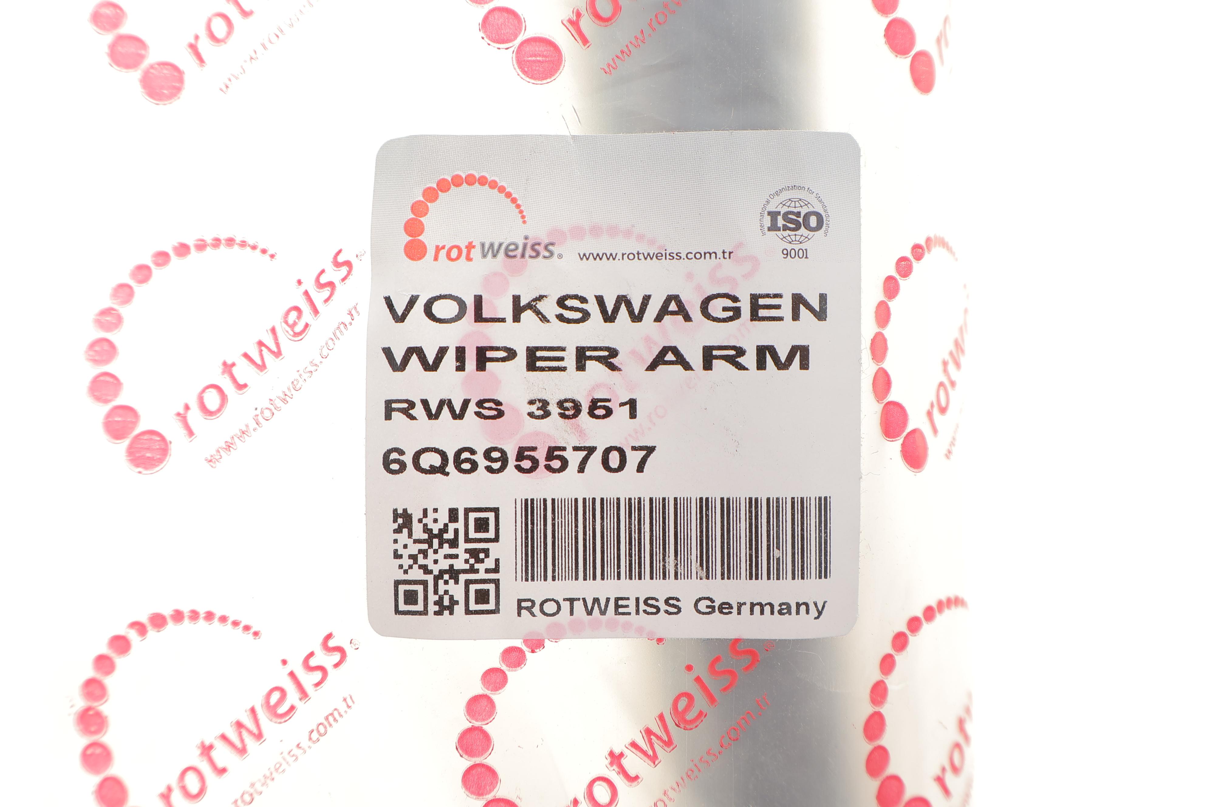 Важіль склоочисника (задній) VW Polo IV 01-12 (+щітка)