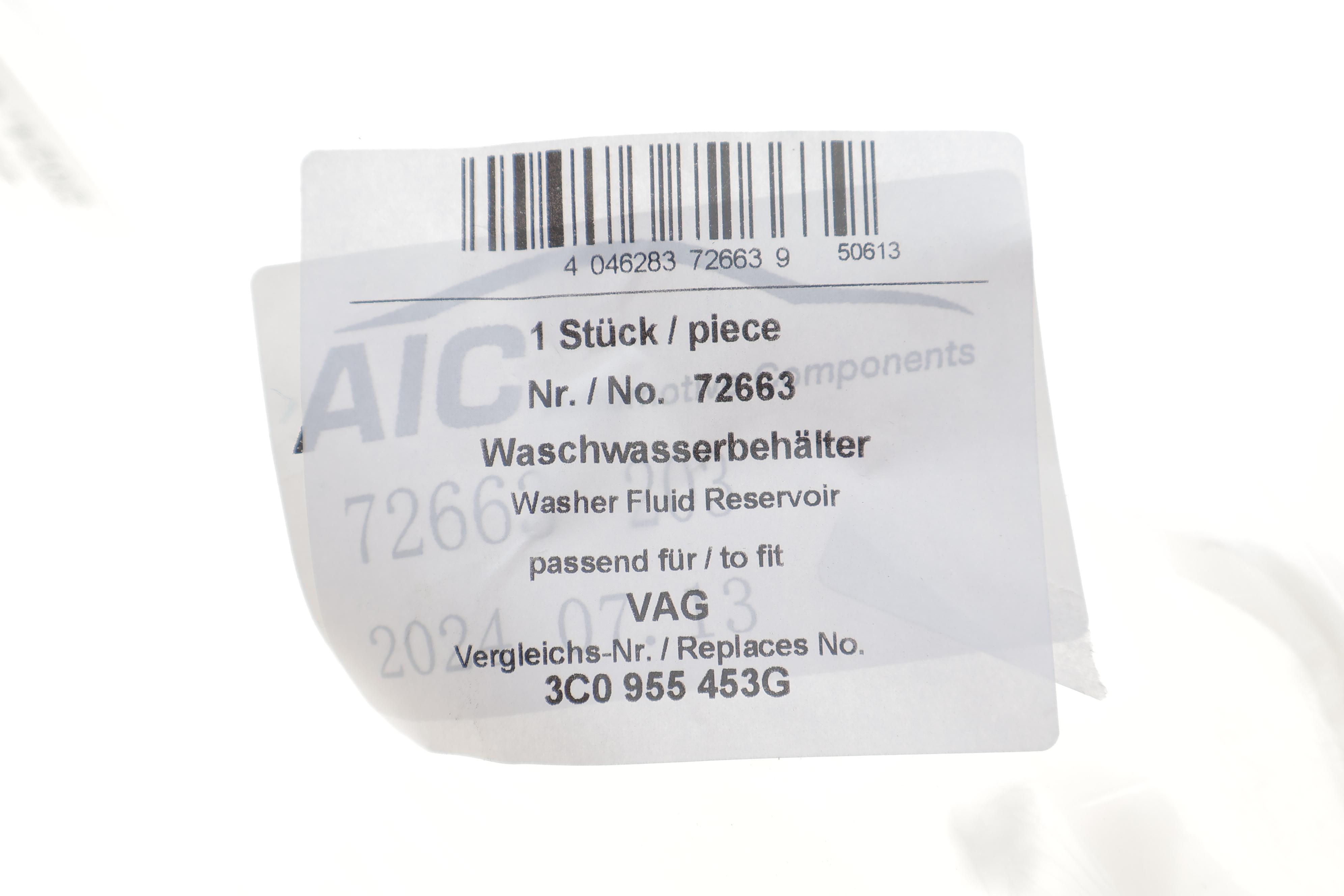 Бачок омивача VW Passat 05-10