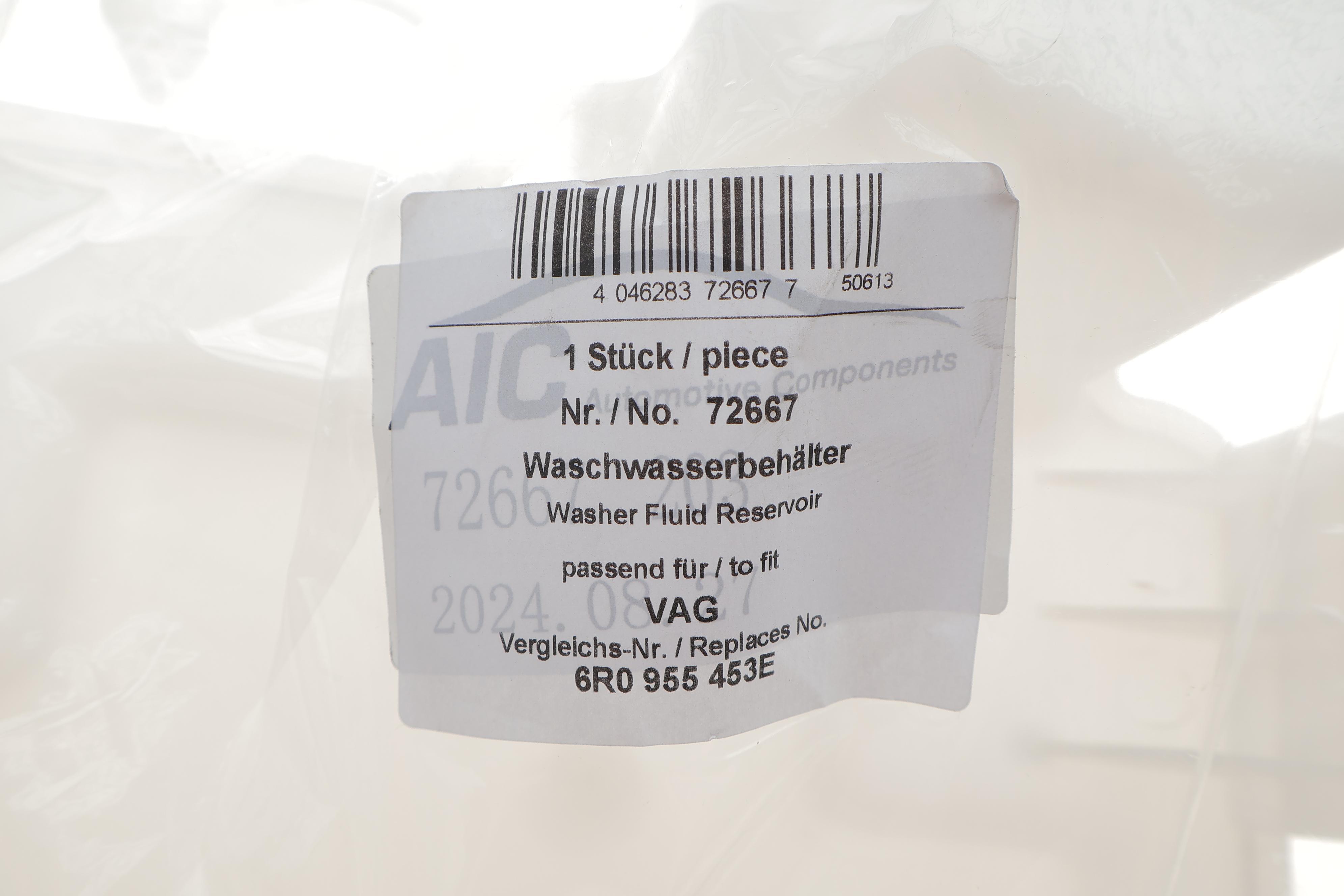 Бачок омивача Skoda Fabia/Roomster/VW Polo 1.2/1.4/1.6 06-