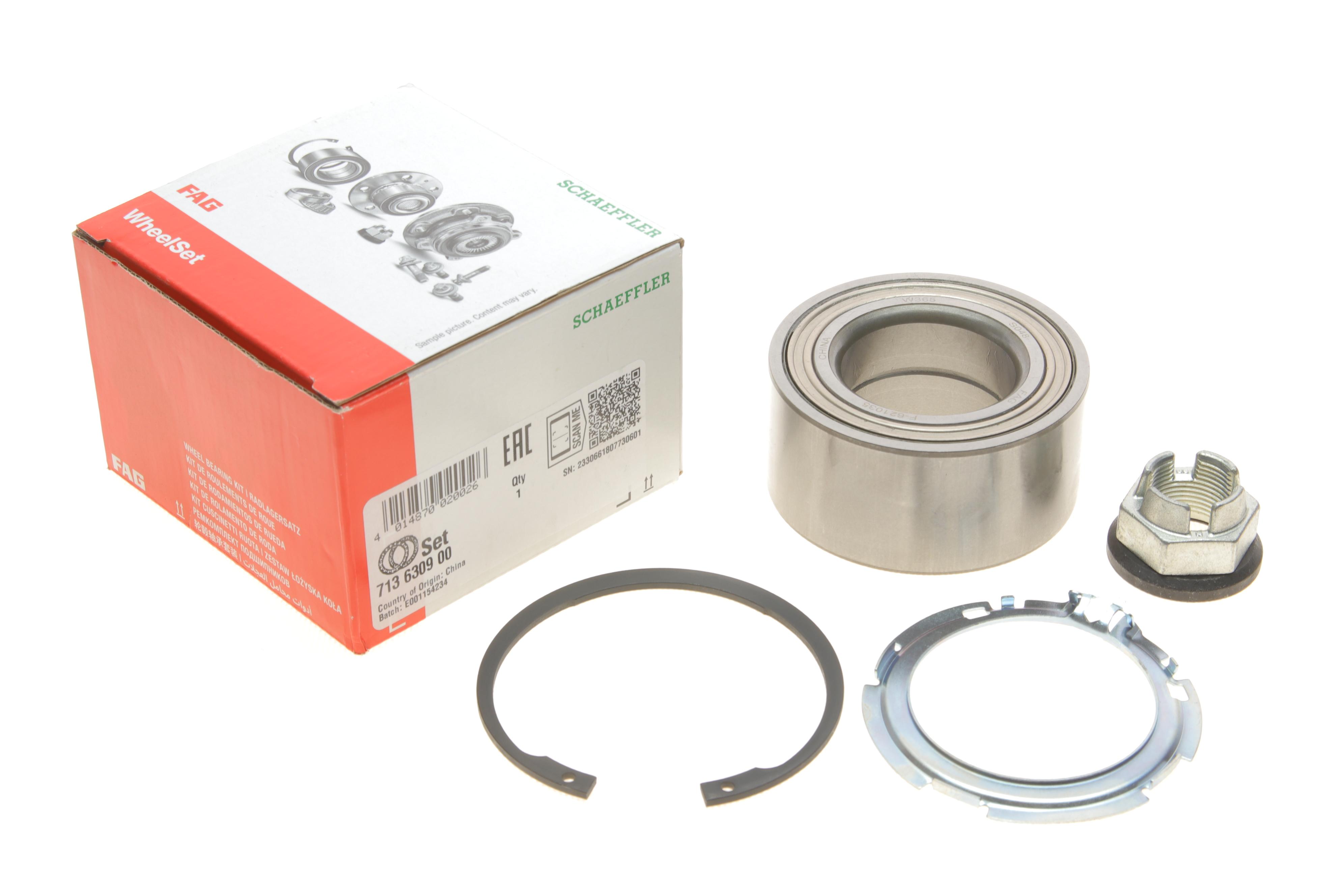 Підшипник маточини (передньої) Renault Kangoo 08- (+ABS) R15/16