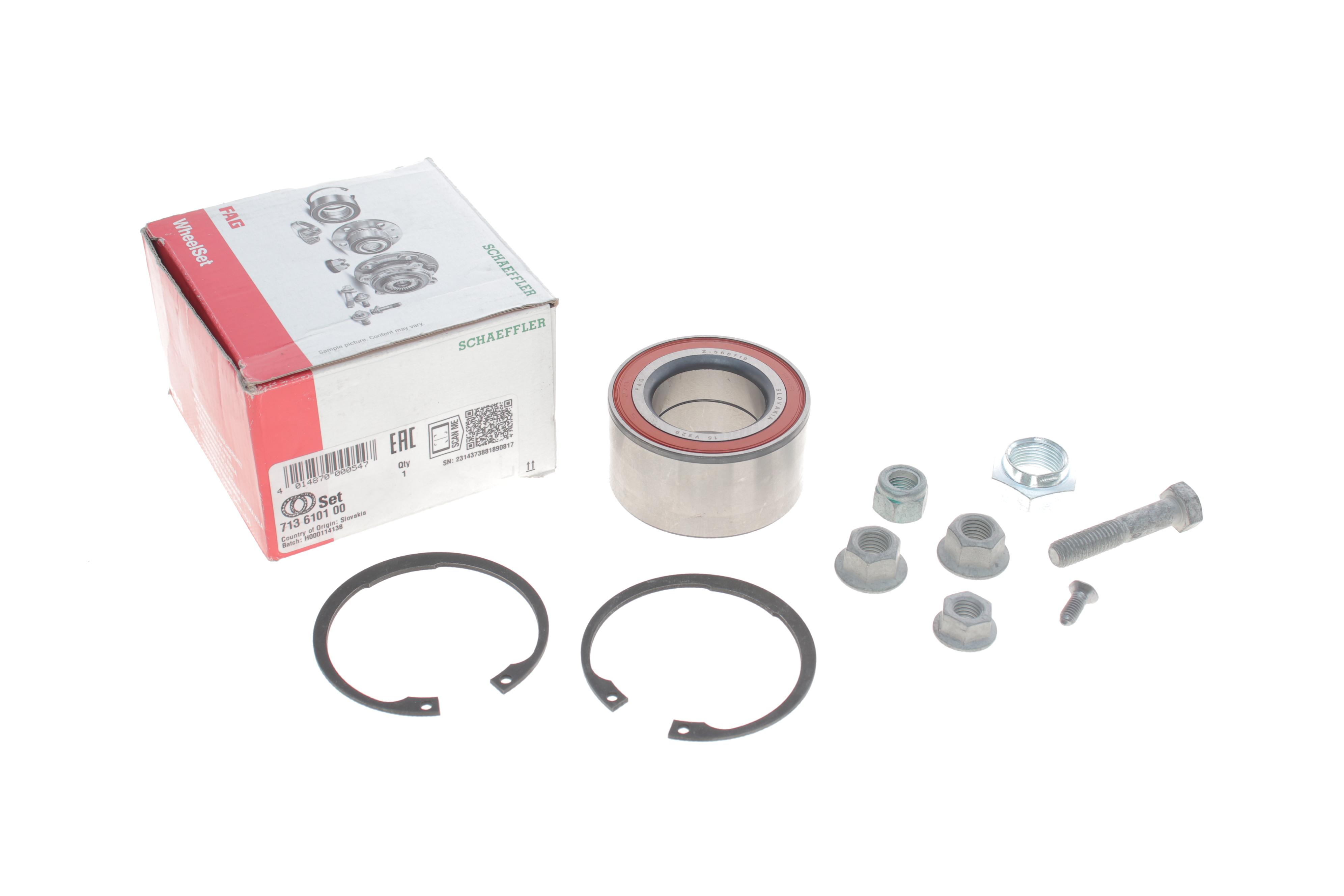 Підшипник маточини (передньої) VW Caddy II -04 (40x72x37)