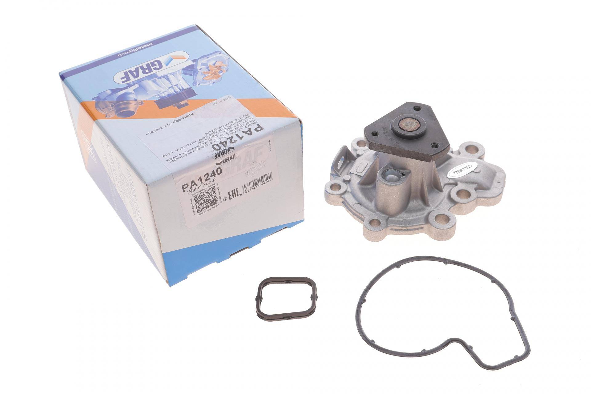 Помпа води Mazda 2 III/3 III/6 III/CX-3/CX-5 1.5/2.0/2.5/AWD/2.0 Hybrid 13- (R/B) (7 лоп)