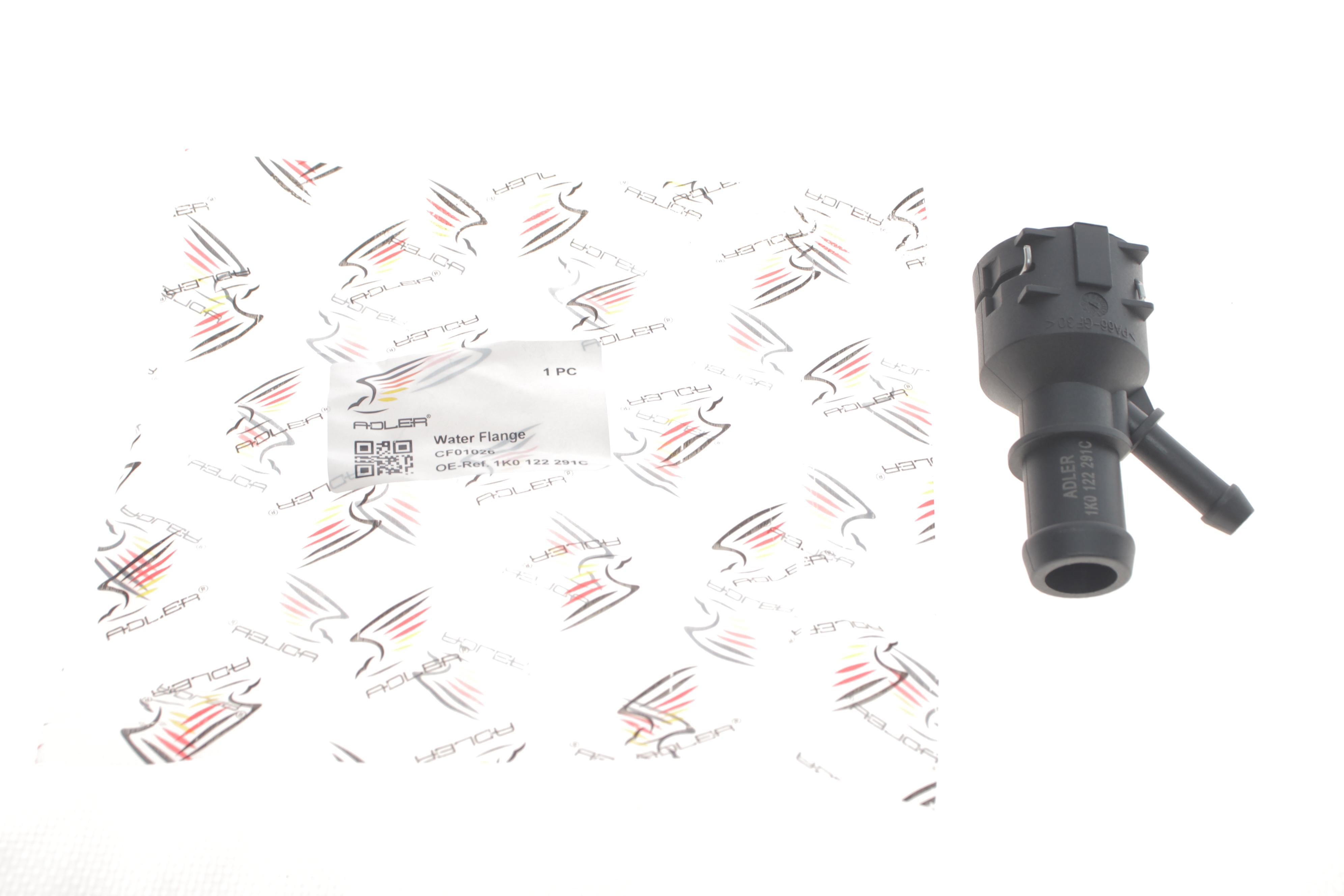 Фланець системи охолодження VW Caddy III 1.2 TSI/1.4 04-15