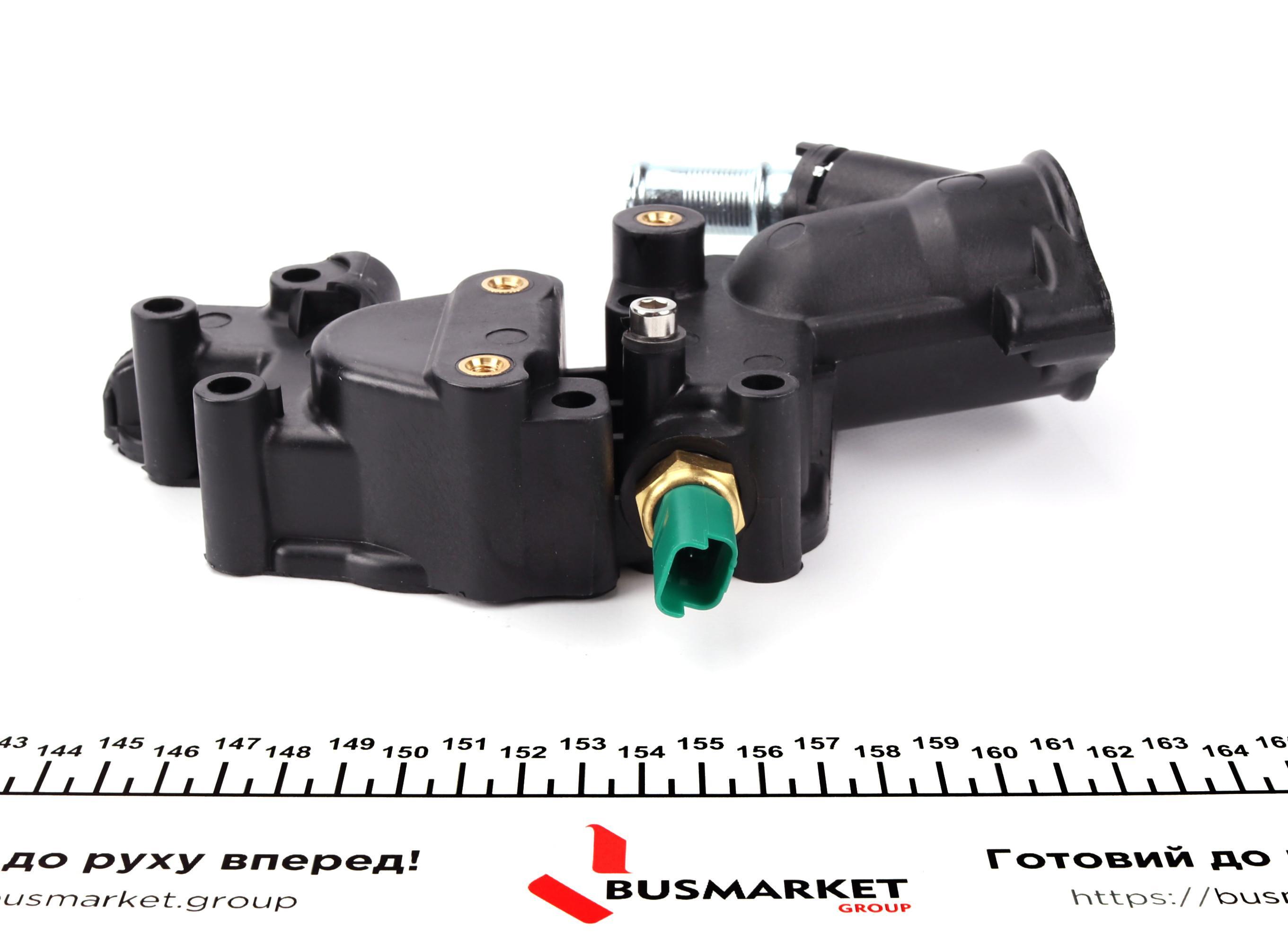 Корпус термостата Citroen Berlingo/Peugeot Partner 1.1-1.6i 96- (+ датчик)