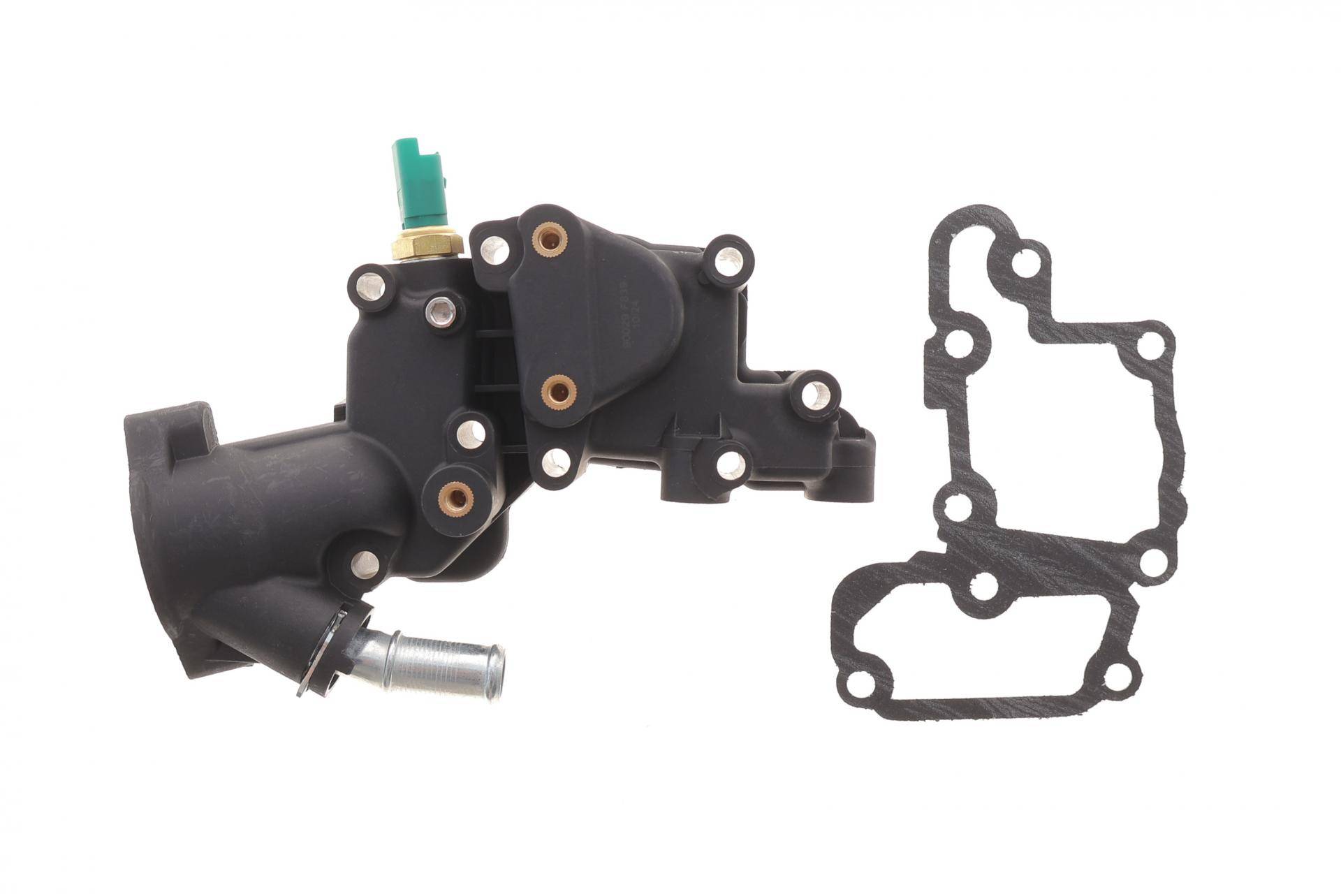 Корпус термостата Citroen Berlingo/Peugeot Partner 1.1-1.6i 96- (+ датчик)