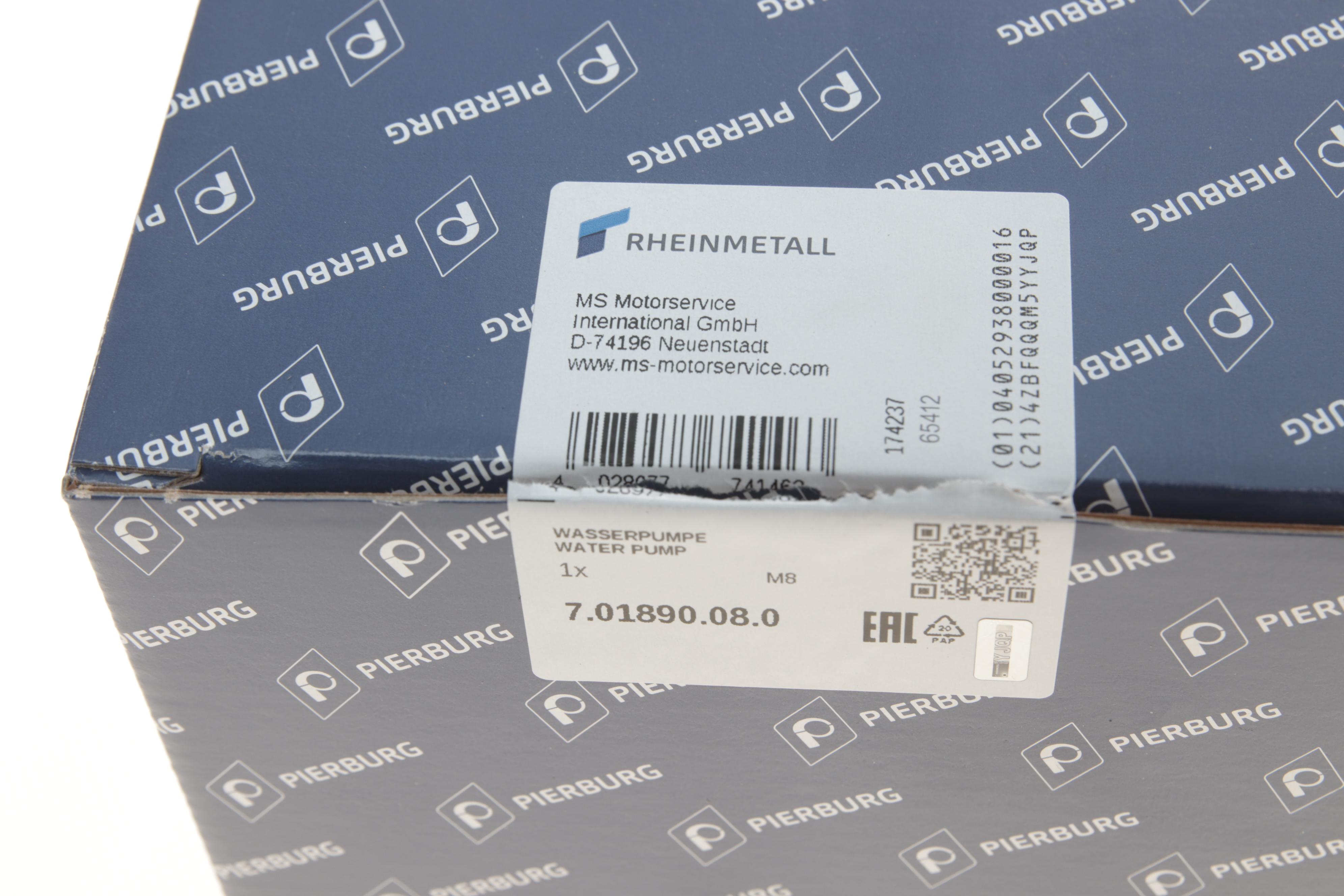 Помпа води Citroen C4/C5/C8/Jumpy/Fiat Scudo/Peugeot 308/407/508/Ford Focus/Mondeo 2.0HDi/TDCi 09-