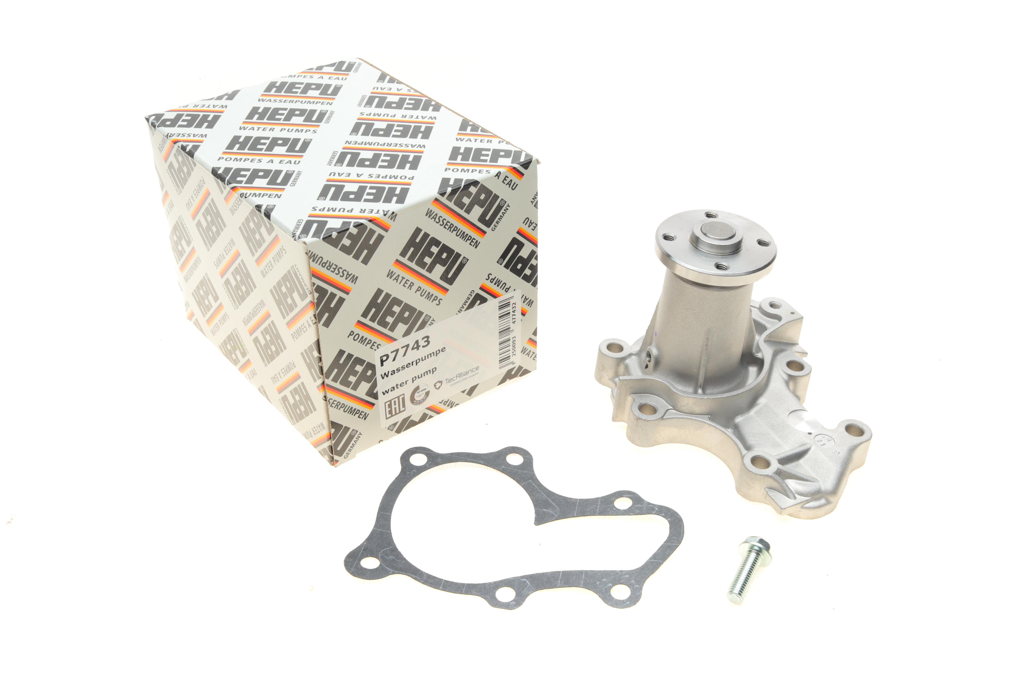 Помпа води Mitsubishi Colt 1.3/1.5/1.6 96-04/ Lancer 1.3/1.6 03-13/Space Star 1.3/1.6 16V 98-04