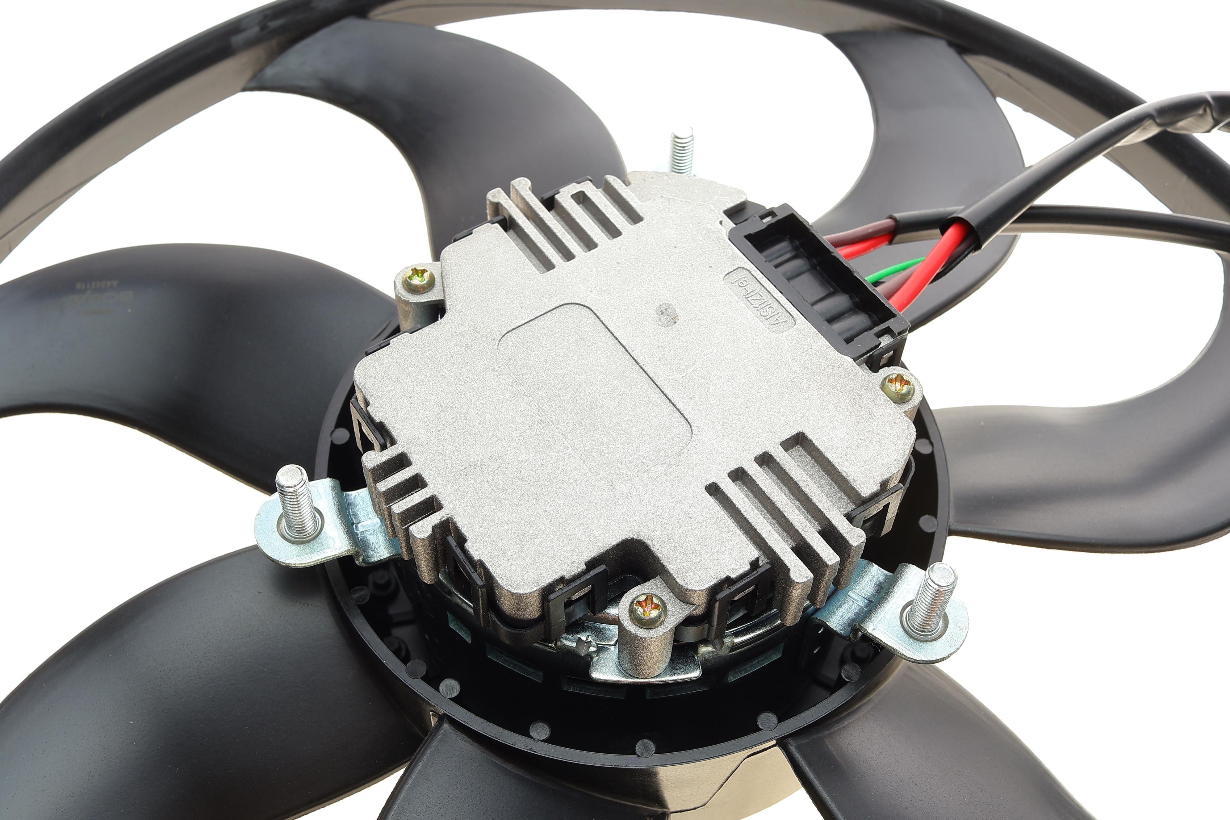 Вентилятор радіатора (електричний) Audi A3/Skoda Octavia/VW Caddy/Golf V/VI/Passat 1.2-3.6 03-