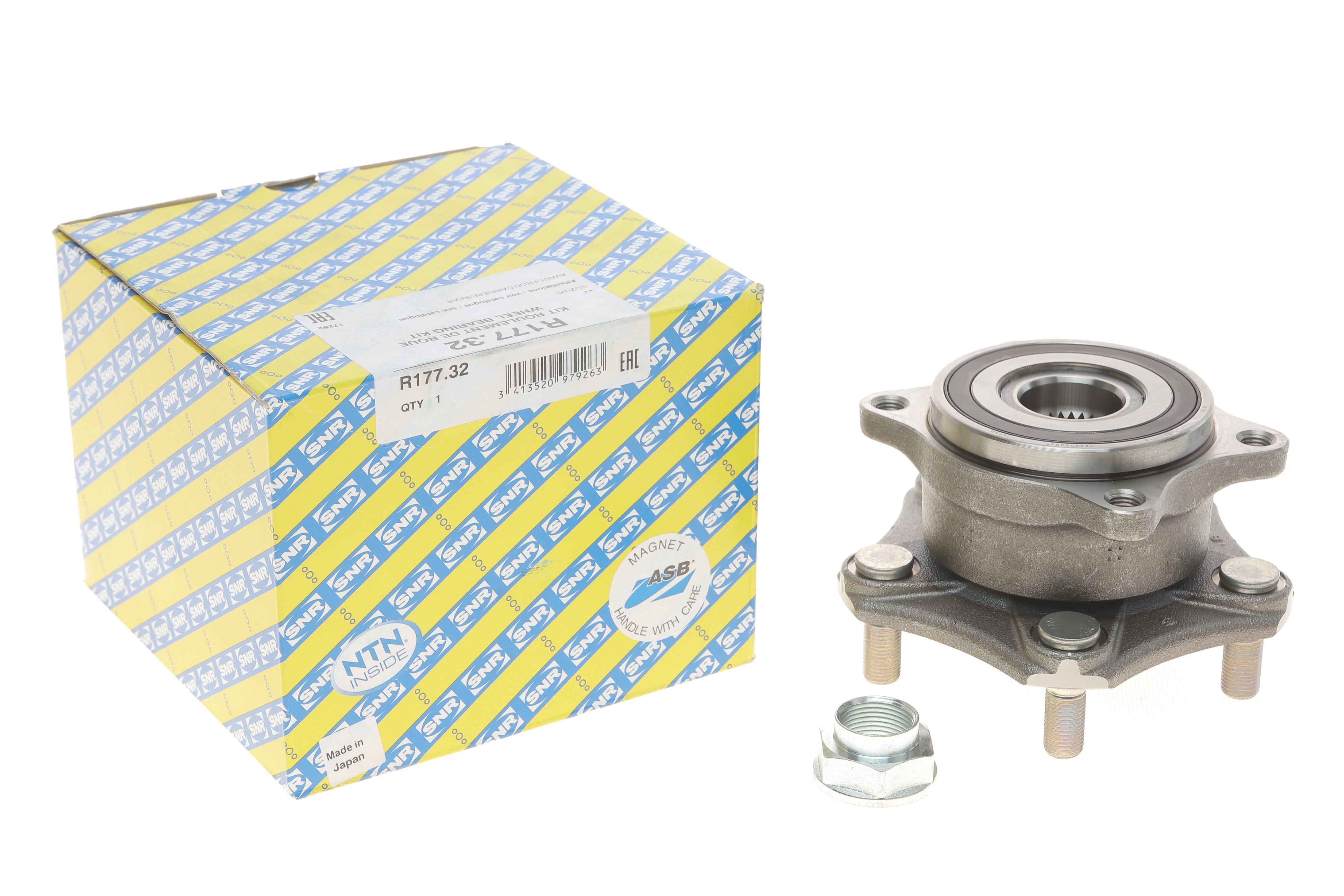 Підшипник маточини (передньої/задньої) Suzuki Grand Vitara 05- (4x4)