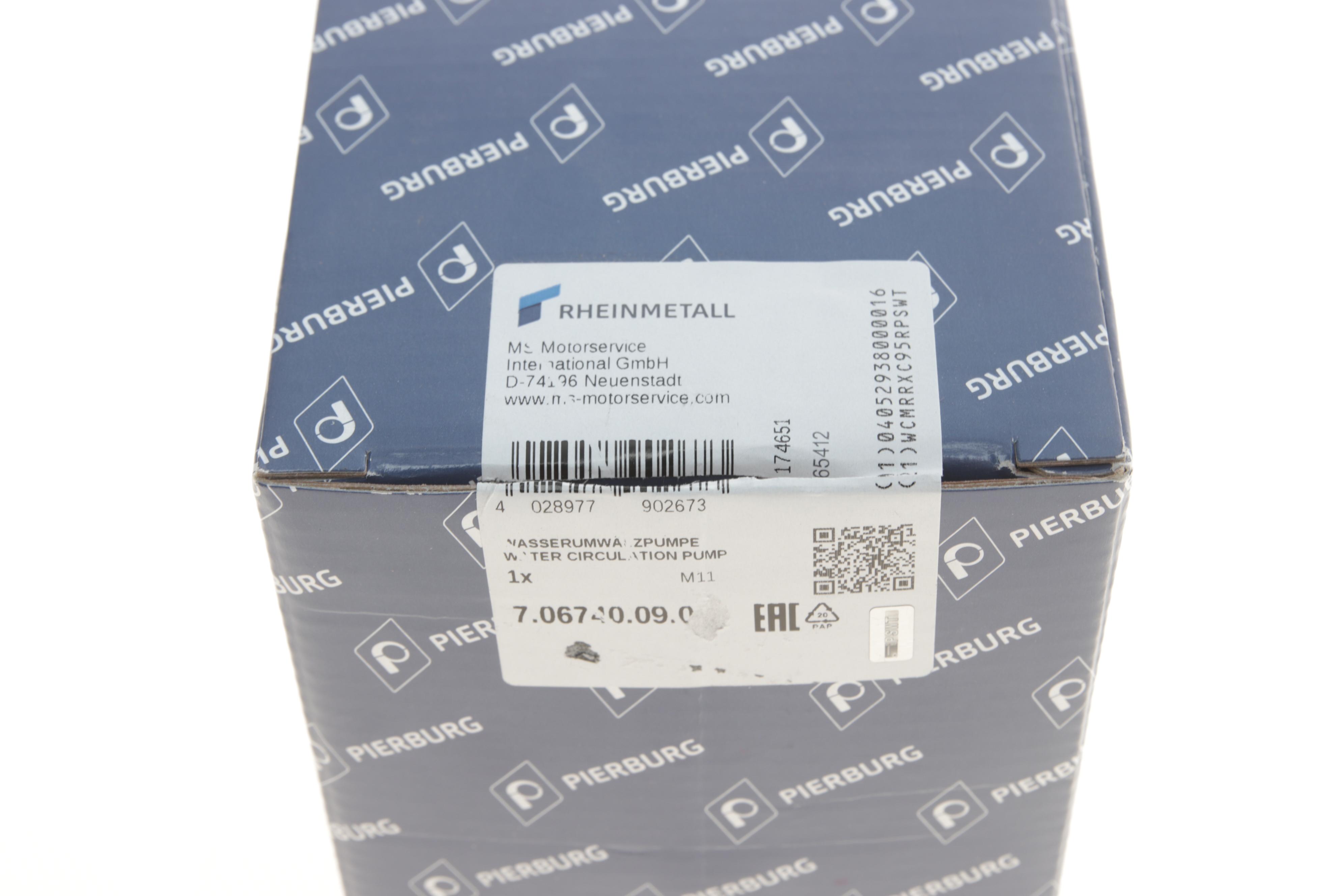 Насос системи охолодження (додатковий) MB Vito (W639) 03-/MB Sprinter (906-910)/VW Crafter 06-