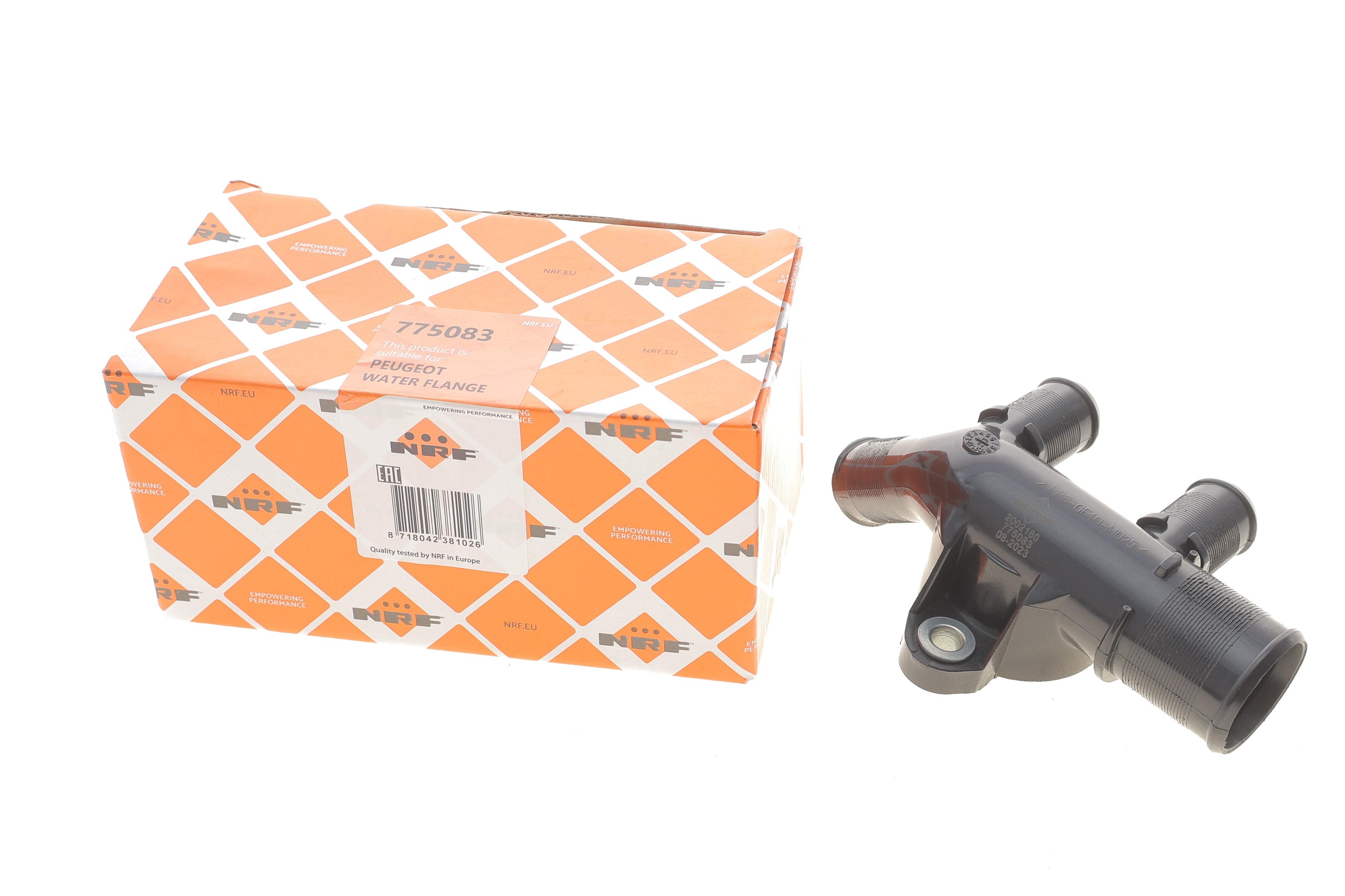 Фланець системи охолодження Citroen Berlingo/Peugeot Partner 1.9D 95-05