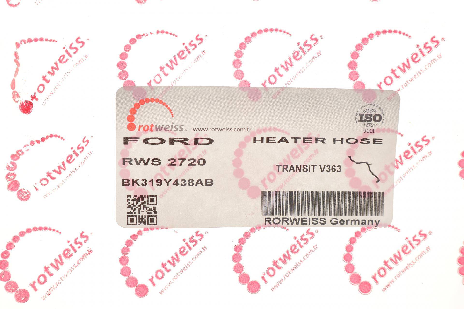 Патрубок системи охолодження Ford Transit V363 2.2TDCi 13-18