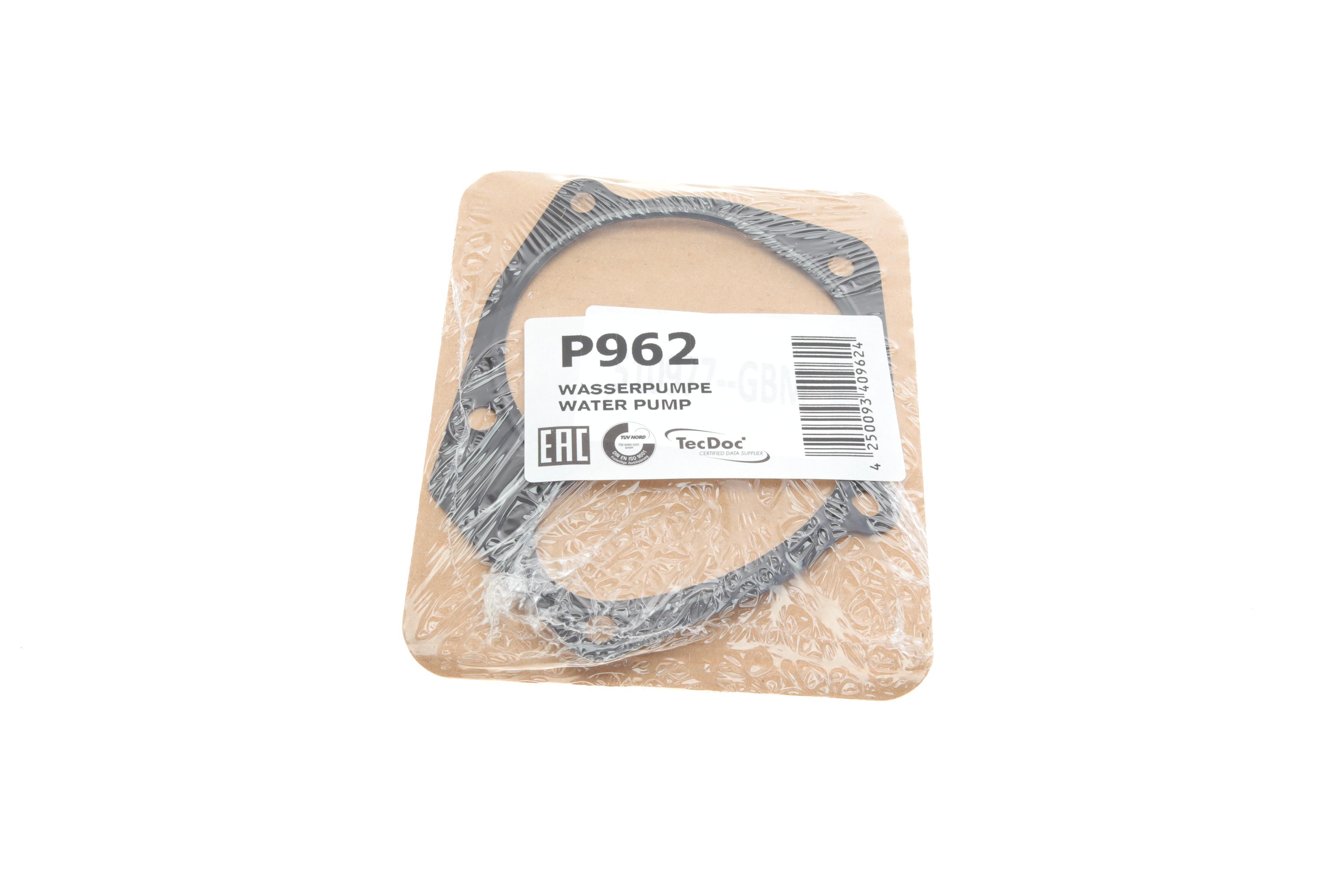 Помпа води Renault Kangoo 1.5dCi 08- (d=74mm) (металева крильчатка)