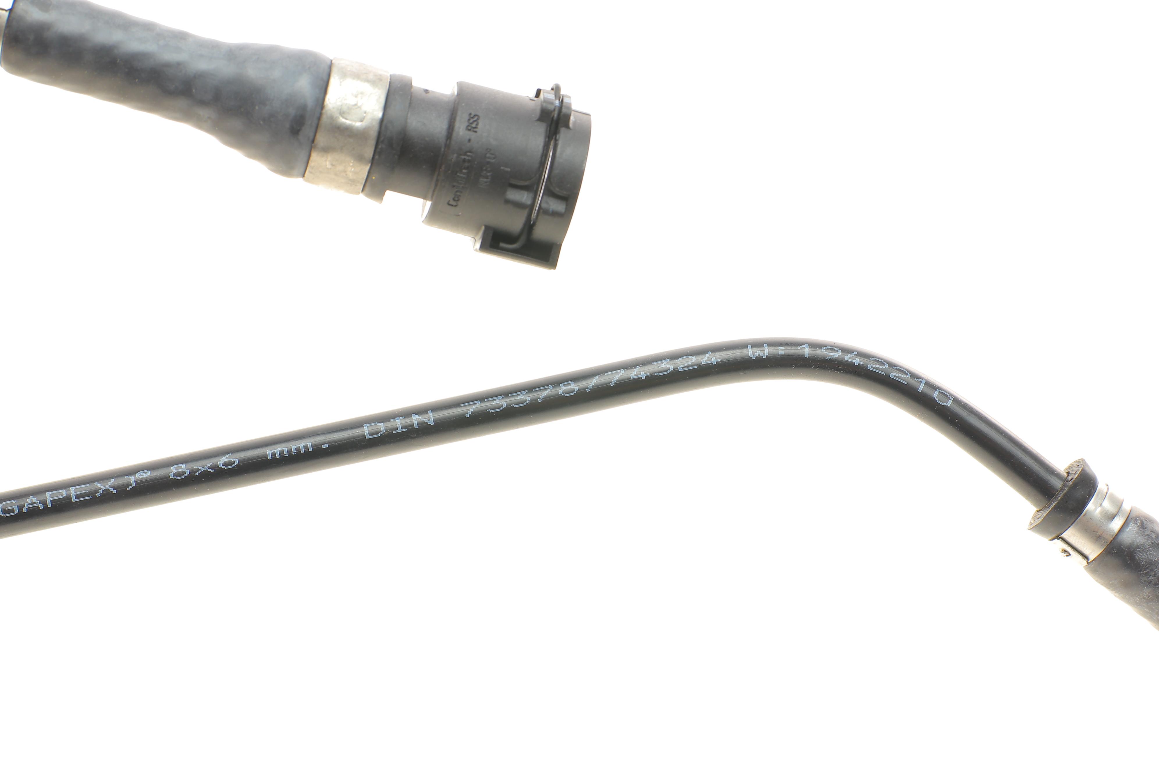 Патрубок радіатора BMW X5 (E53) 4.4i/4.6is 00-06 (L=350mm)