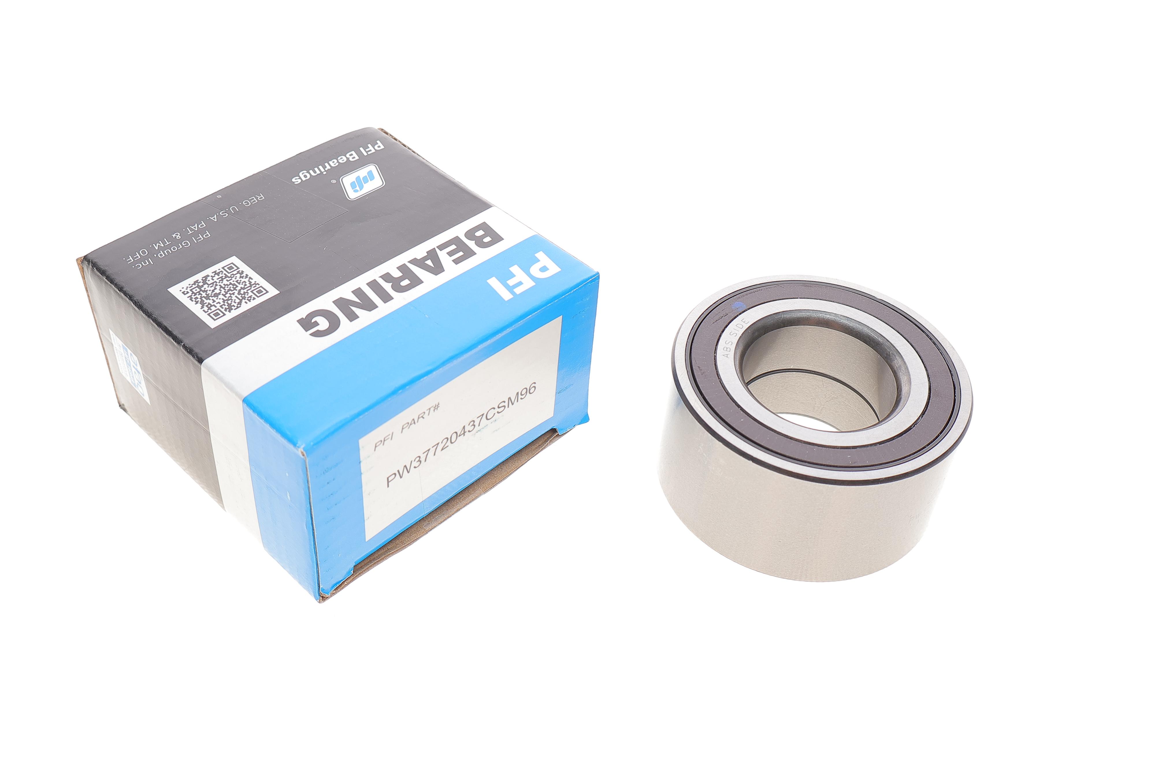 Підшипник маточини (передньої) Renault Kangoo 08- (37x72x37) (+ABS) R14