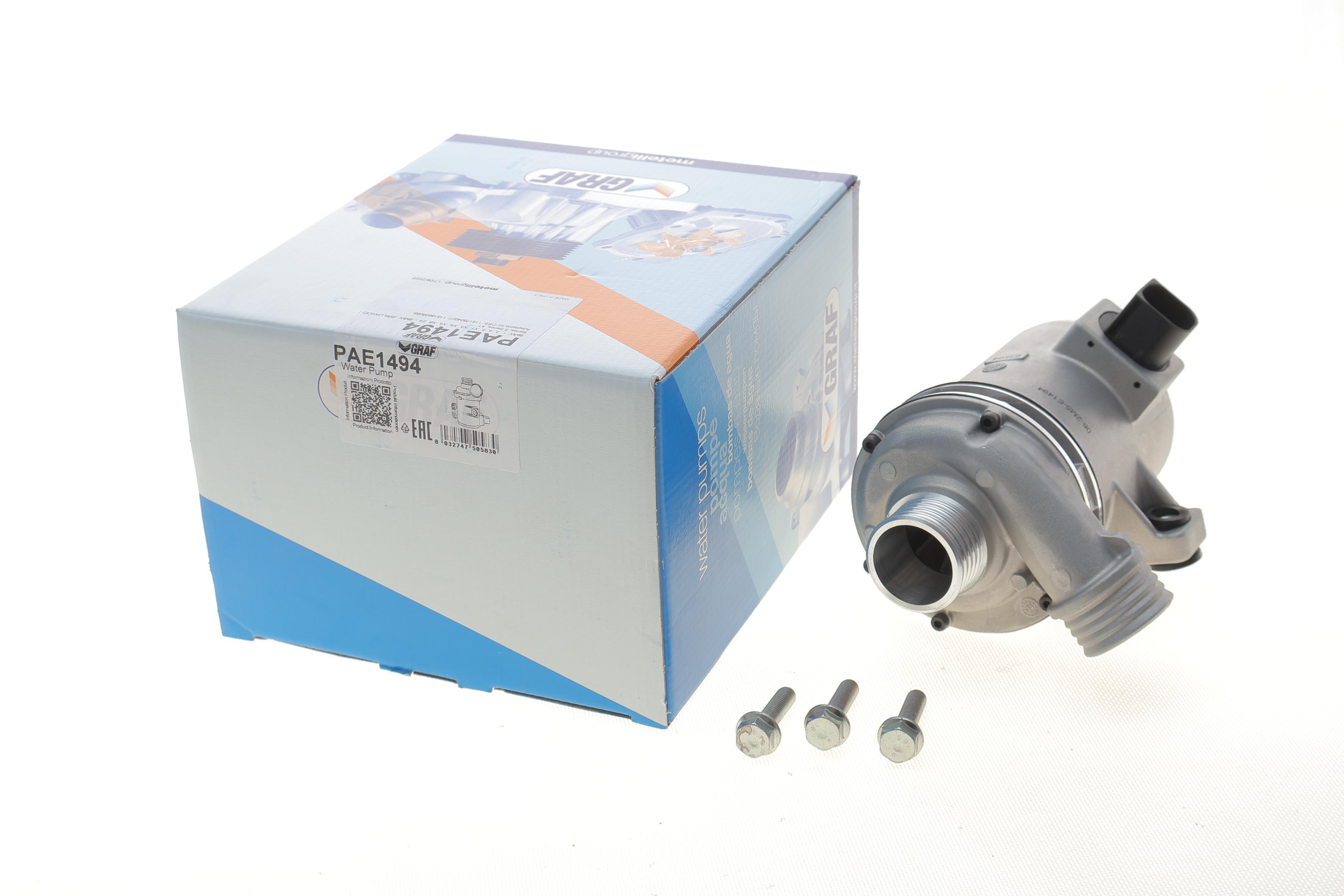 Помпа води BMW 1/3/4/5/X1/X3/X4/X5/X6/Z4 2.0i N20/N26 11-19 (8 лоп) (electric)