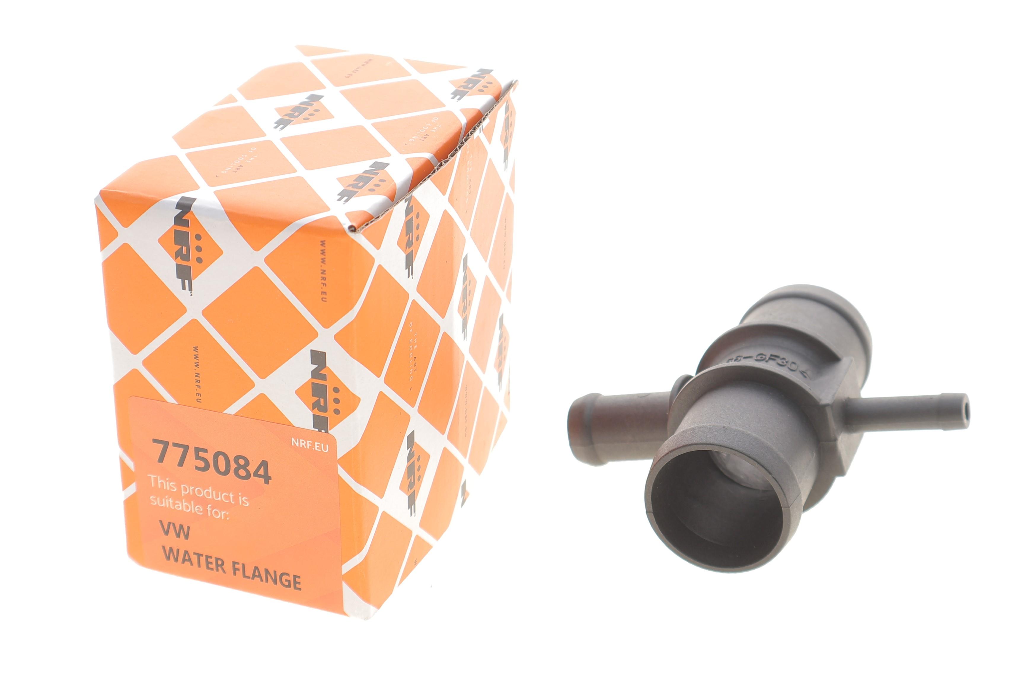 Фланець системи охолодження VW Caddy III 1.6/2.0 04-15