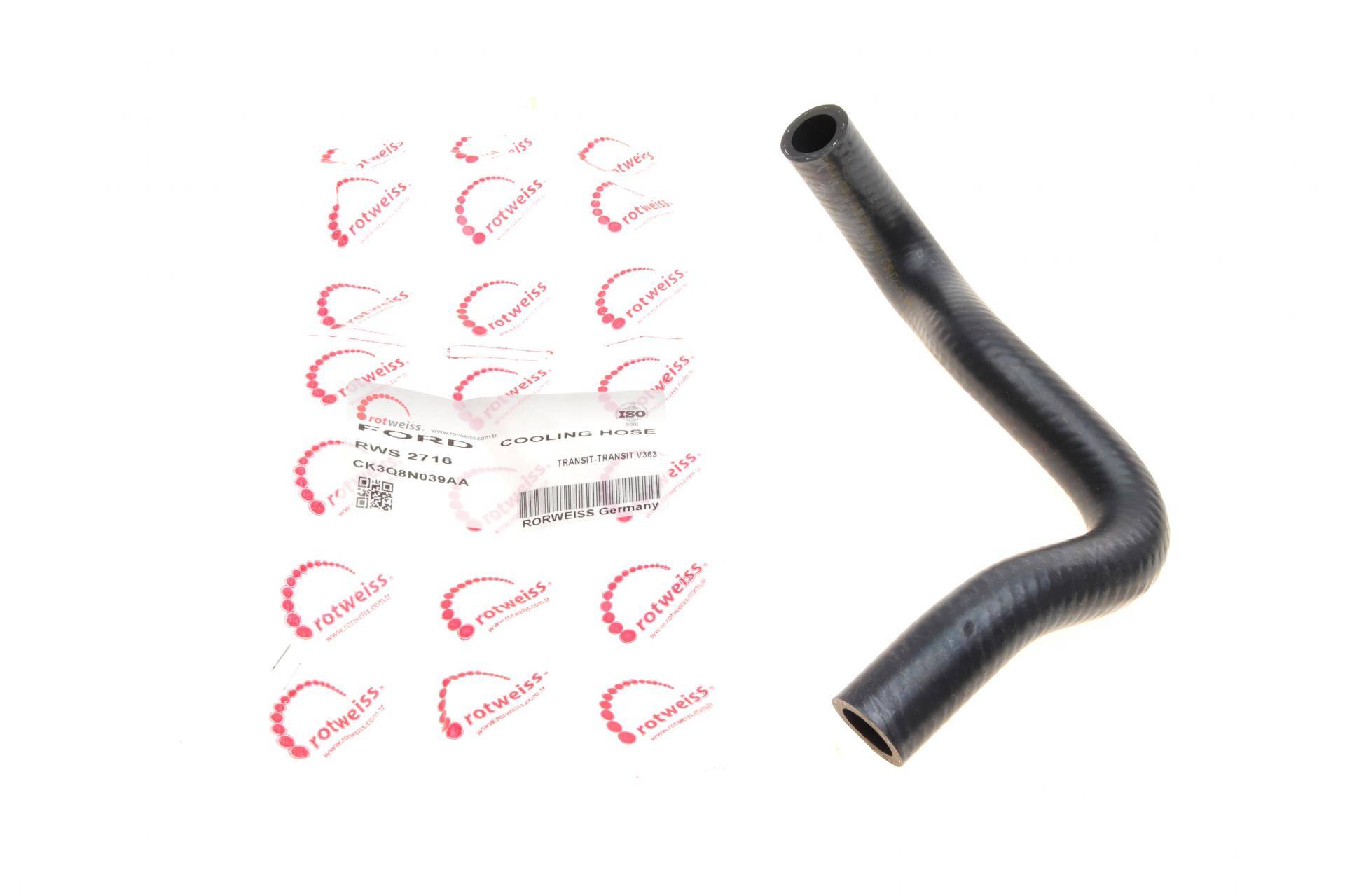 Патрубок системи охолодження FordTransit 2.2 TDCi 06- (теплообмінника)