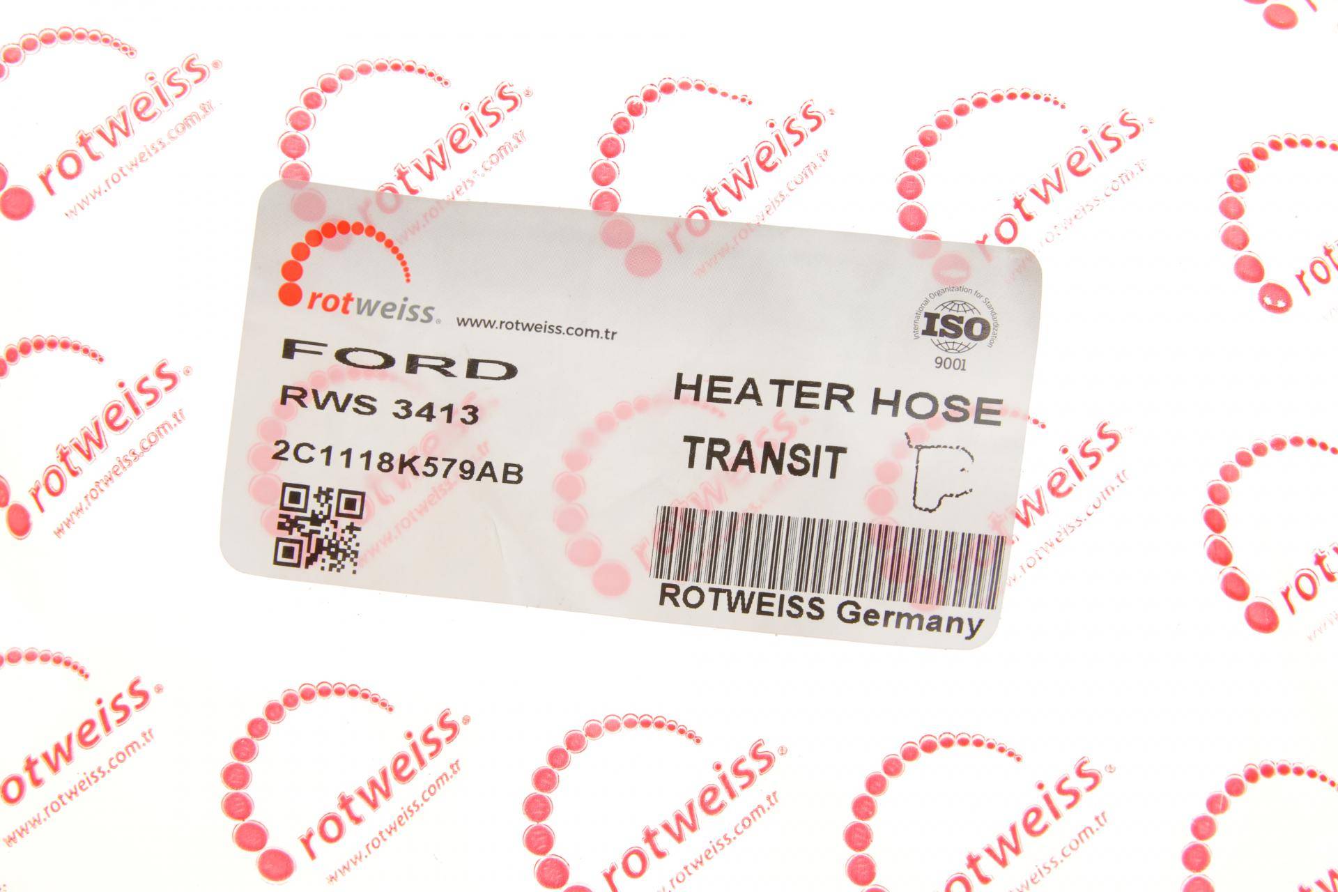 Патрубок системи охолодження Ford Transit 2.0D 00-06