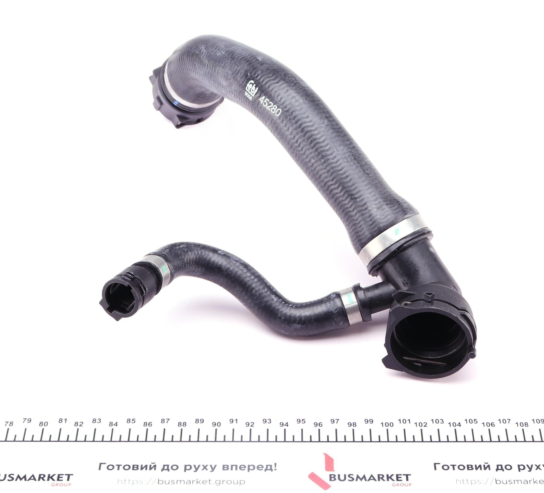 Патрубок радіатора BMW 5 (E39) 3.5-4.0 i 96-03