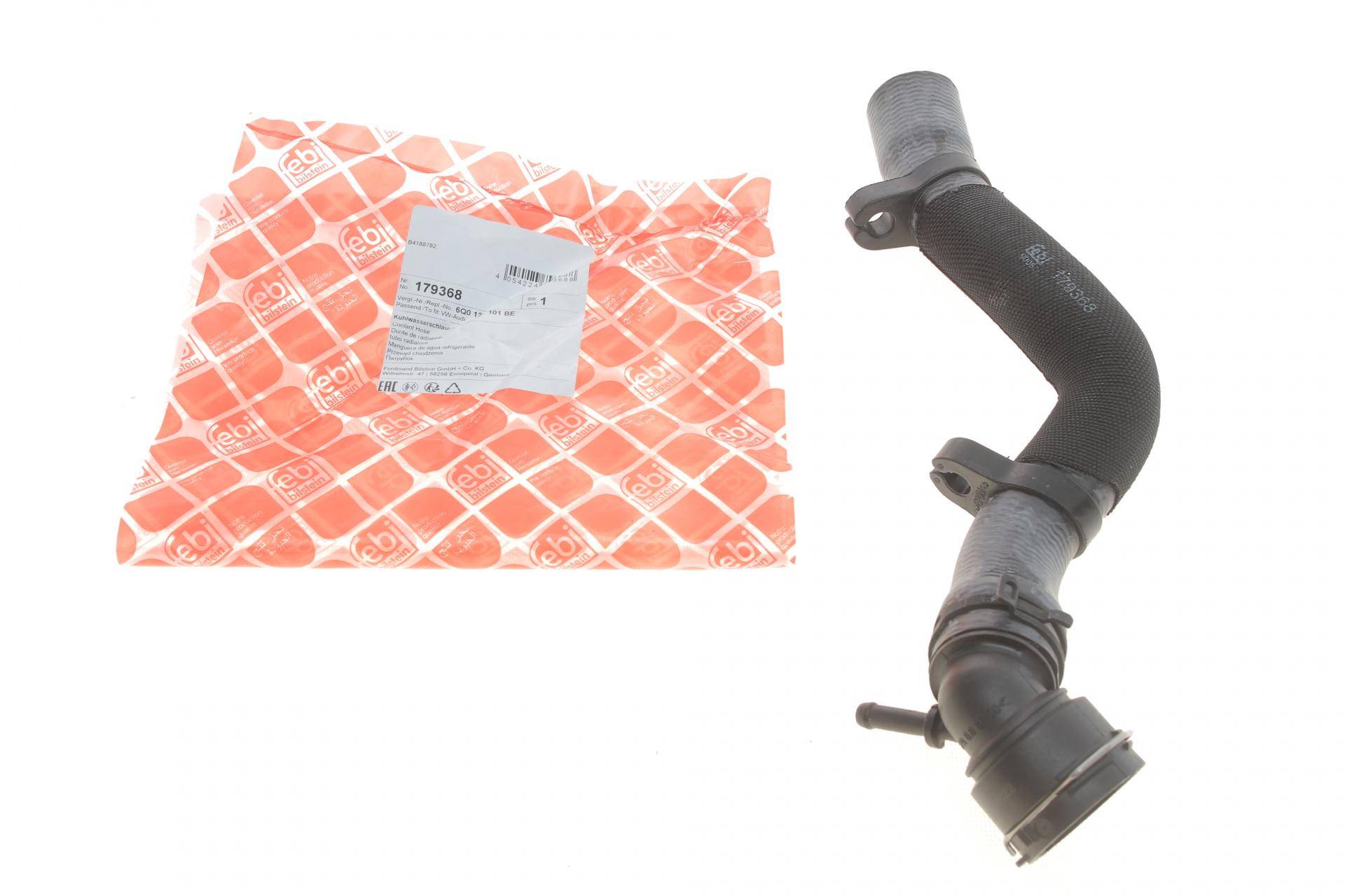 Патрубок радіатора (верхній) Skoda Fabia I/II 1.2 03