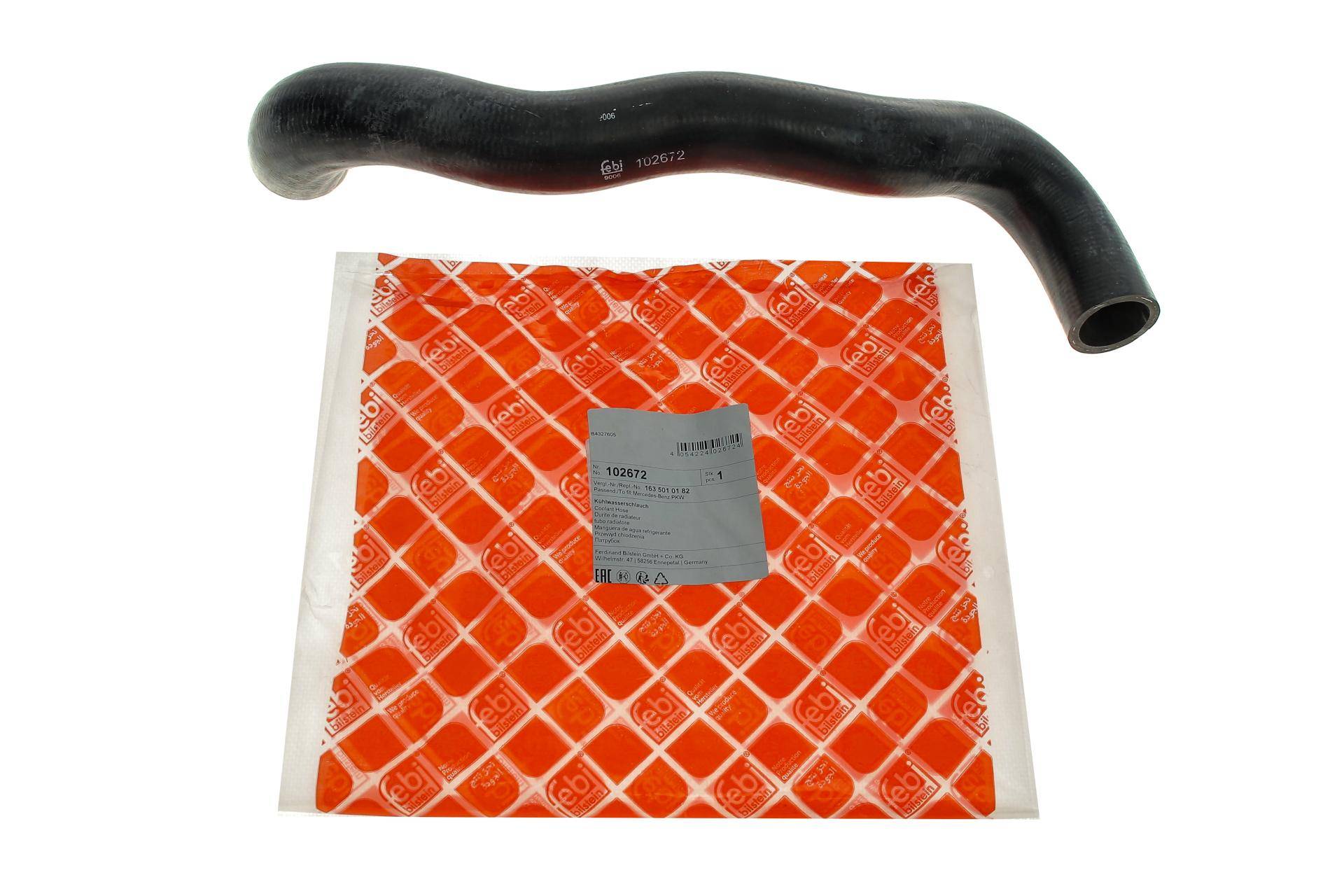 Патрубок радіатора (верхній) MB M-class (W163) 3.2/3.7 (M112) 98-05