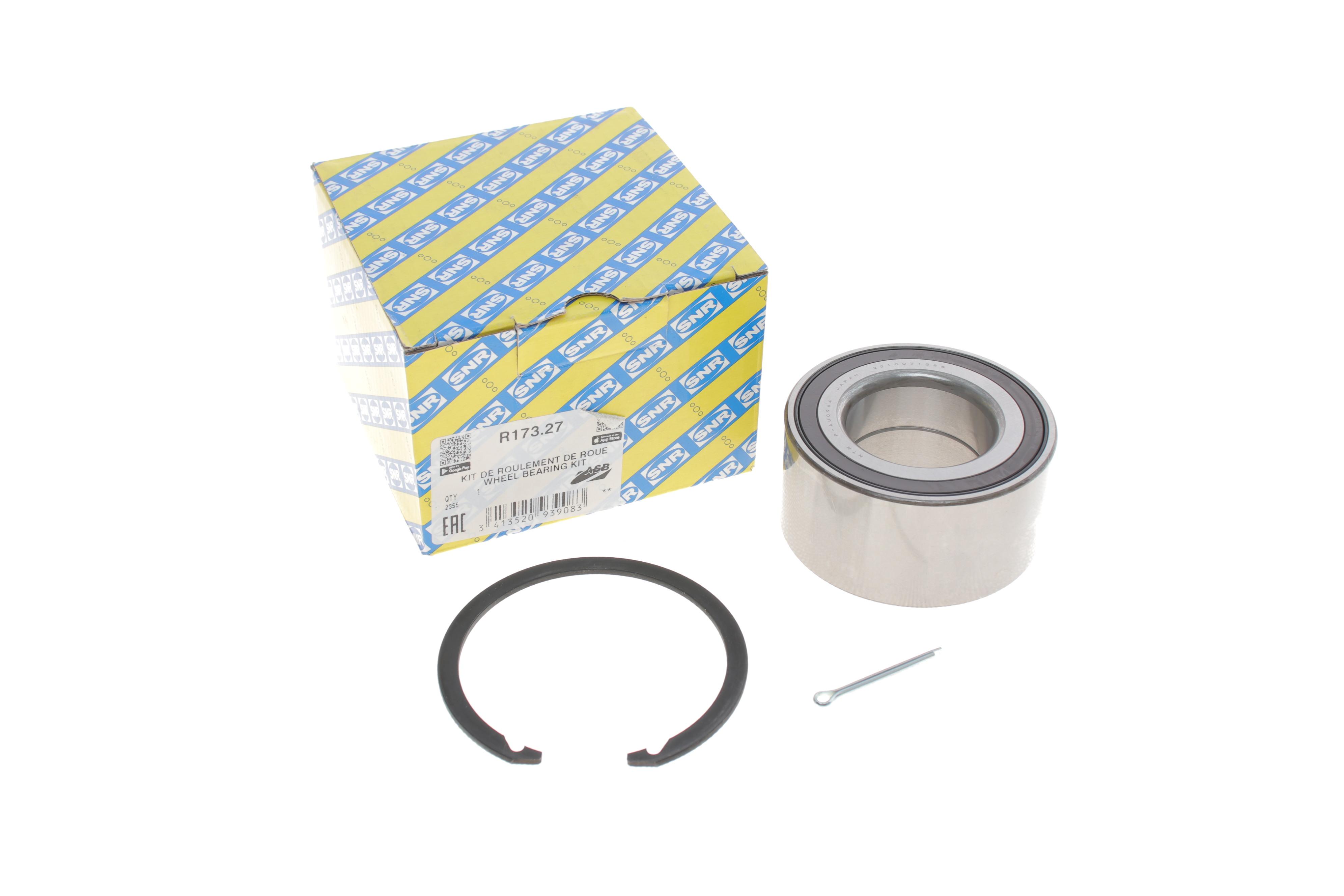 Підшипник маточини (передньої) Peugeot 4007/4008/Mitsubishi ASX/Outlander (43x80x40) (+ABS)