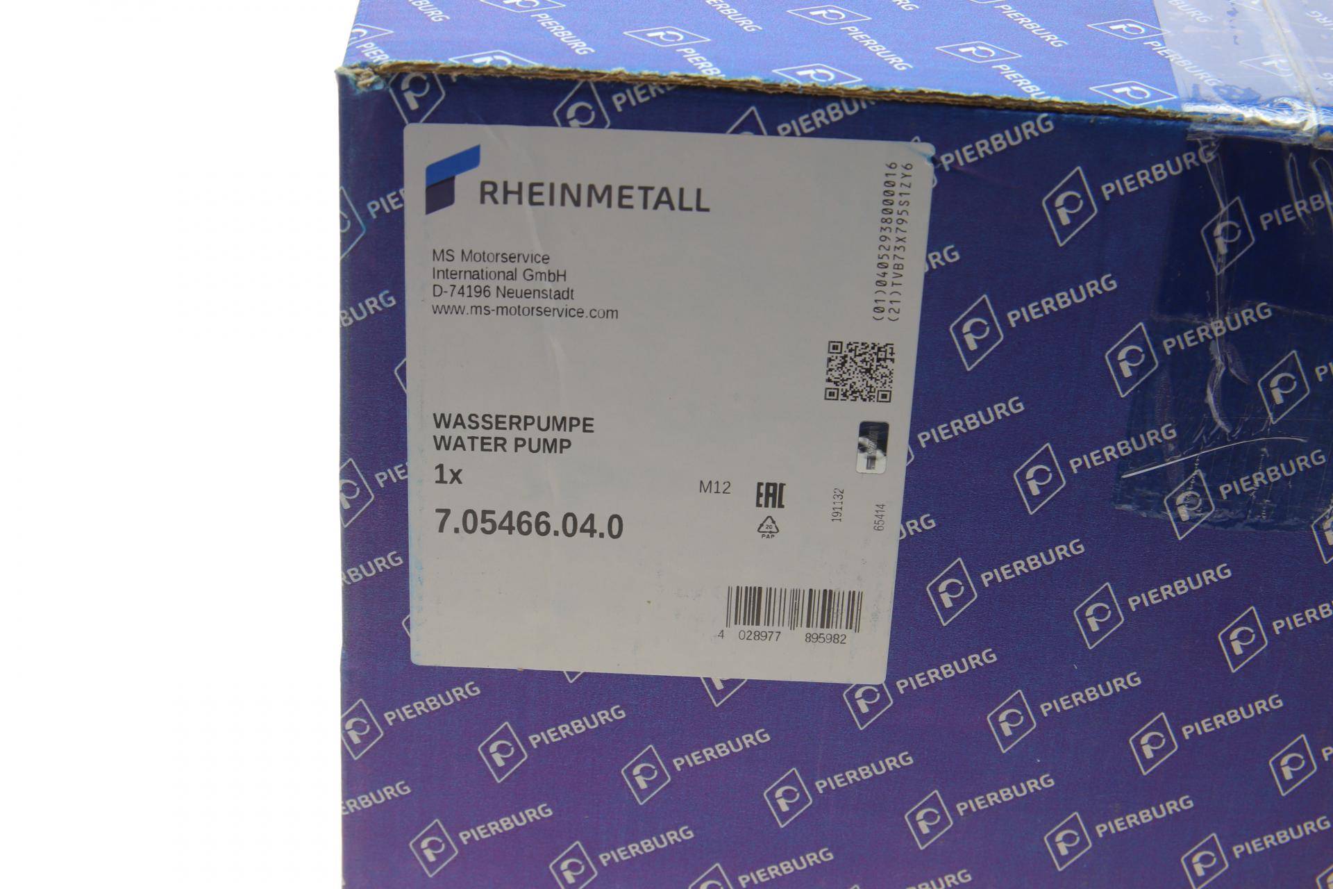 Помпа води Opel Insignia A/B 2.0CDTI/4x4 15-/Zafira C 2.0CDTi 11- (з термостатом)