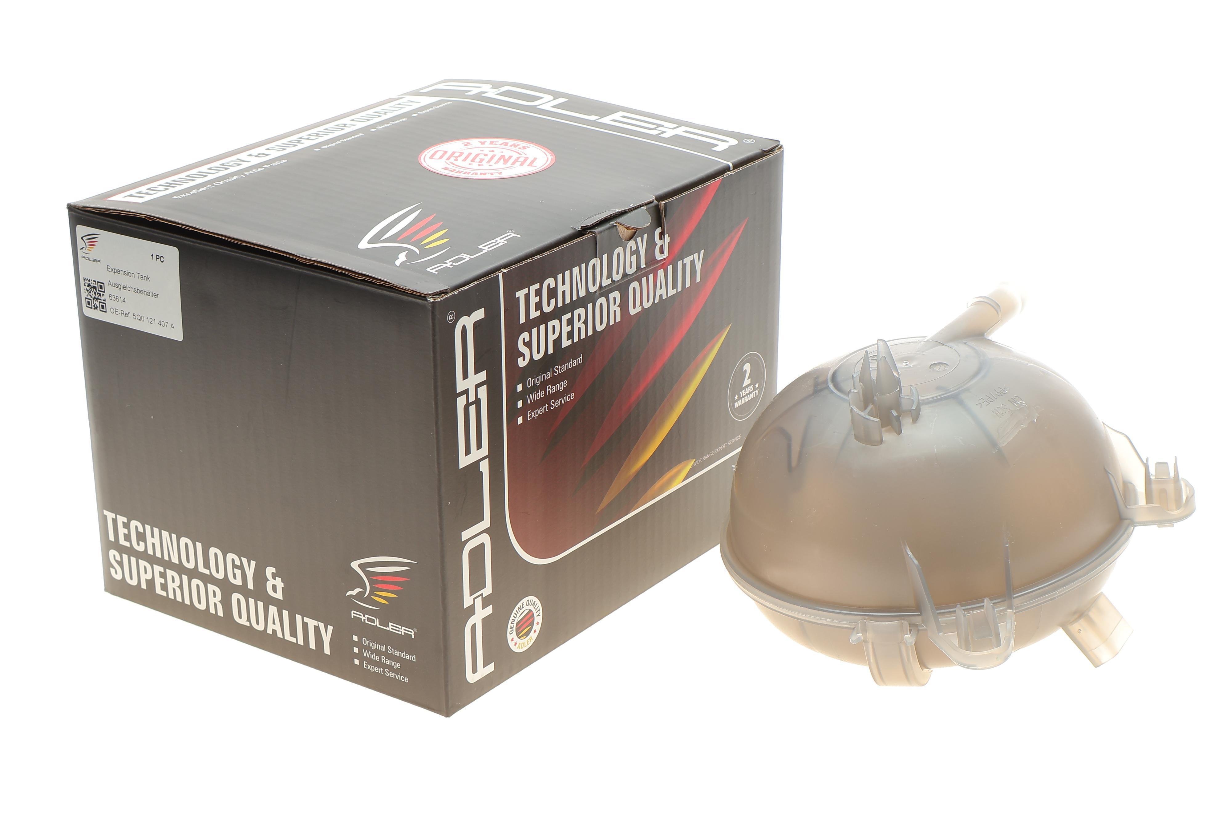 Бачок розширювальний VW Golf VII/Passat/Touran 1.2TSI-2.0TSI/1.6TDI-2.0TDI 12-