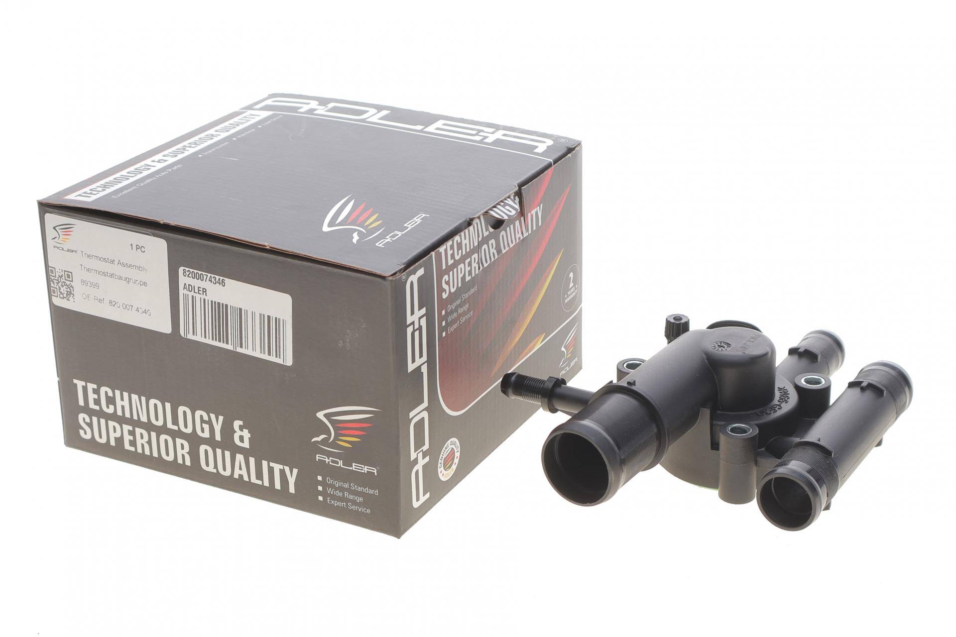 Термостат Renault Trafic/Kangoo 1.9DCI 01- (89°C)