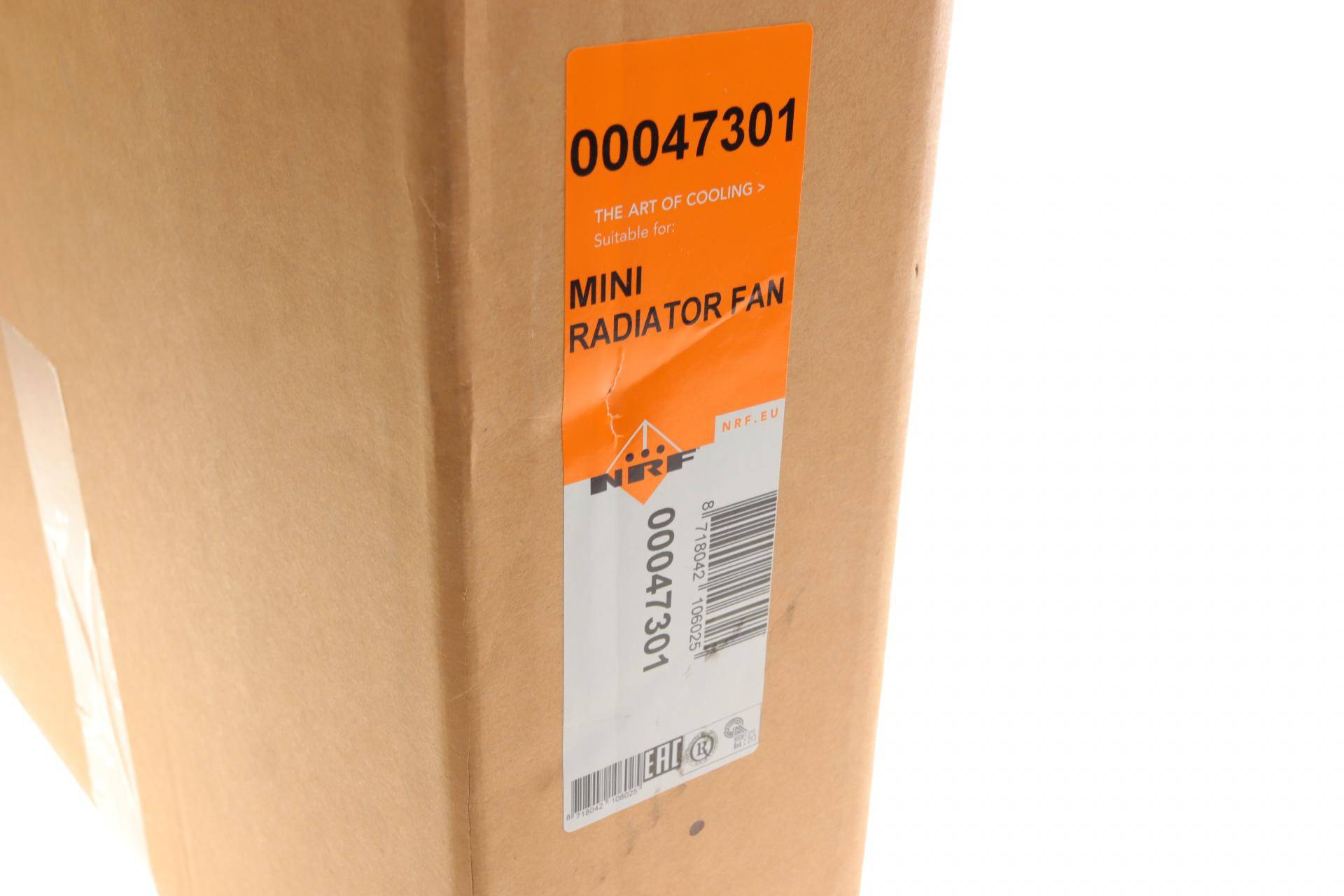 Вентилятор радіатора Mini Cooper/One 1.6 01-06 (з дифузором)