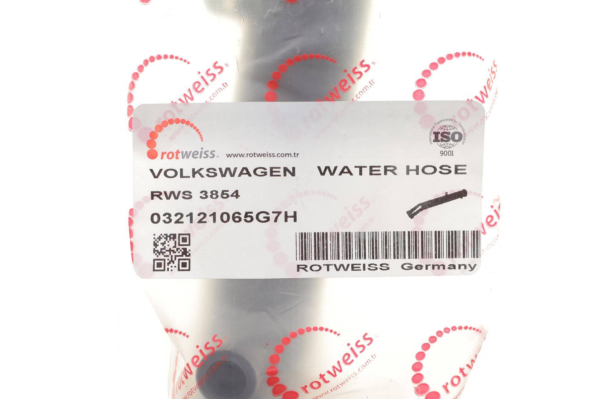 Трубка системи охолодження VW Caddy 1.4 06-10