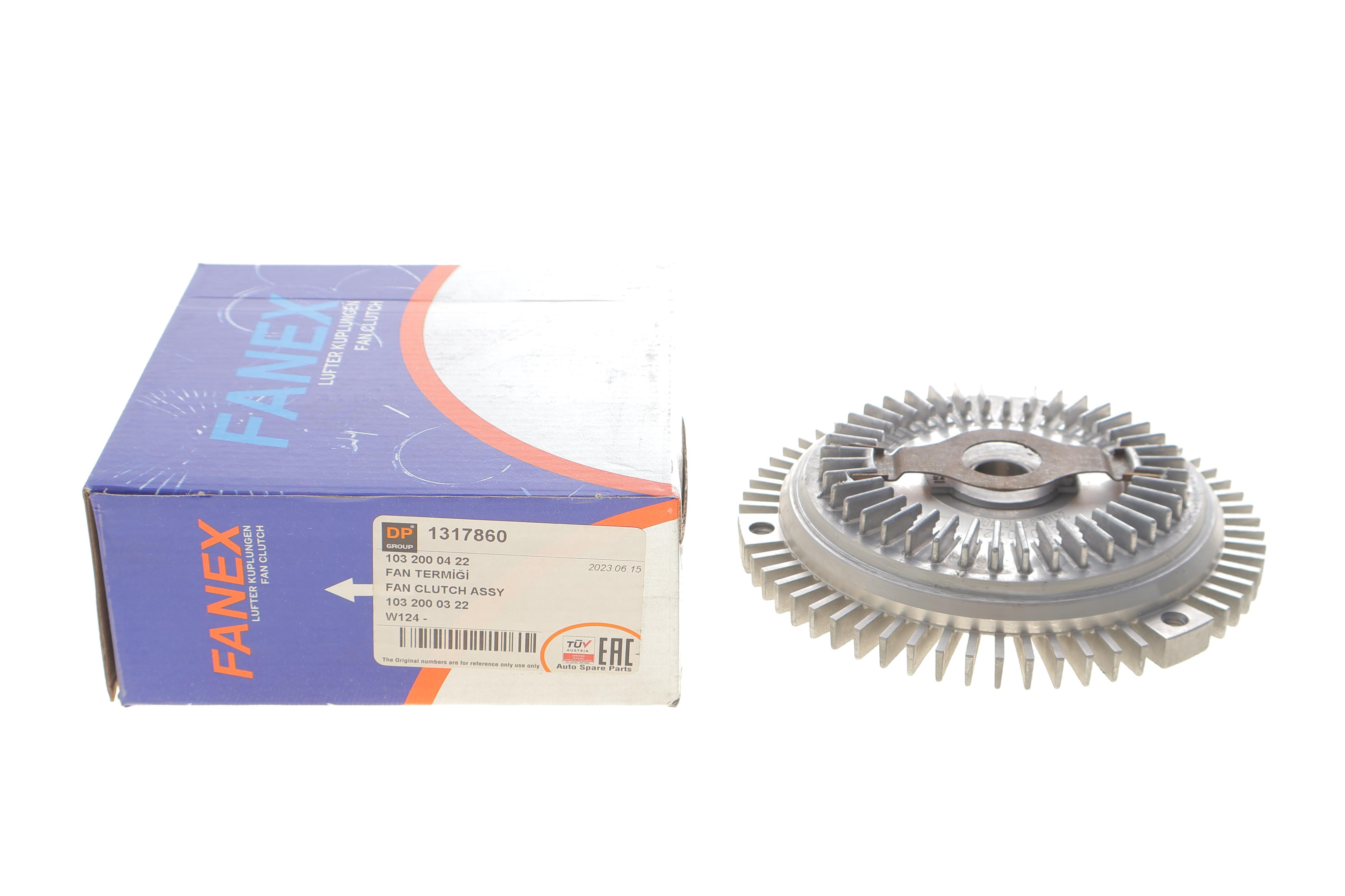 Муфта вентилятора MB E-class (W124) 93-95