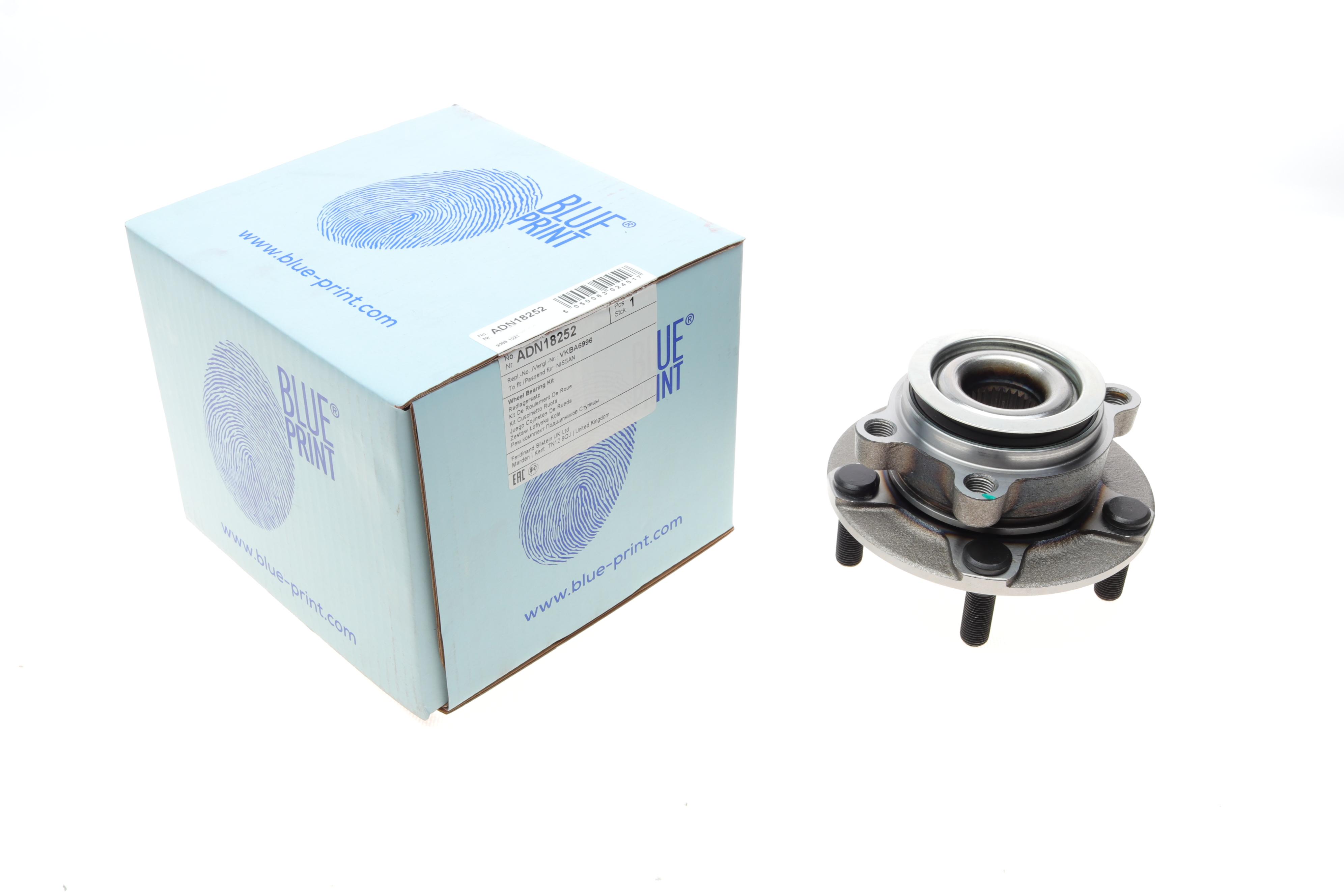 Підшипник маточини (передньої) Nissan Juke/Leaf/NV200/Qashqai I/X-Trail/Renault Koleos I 07- (+ABS)