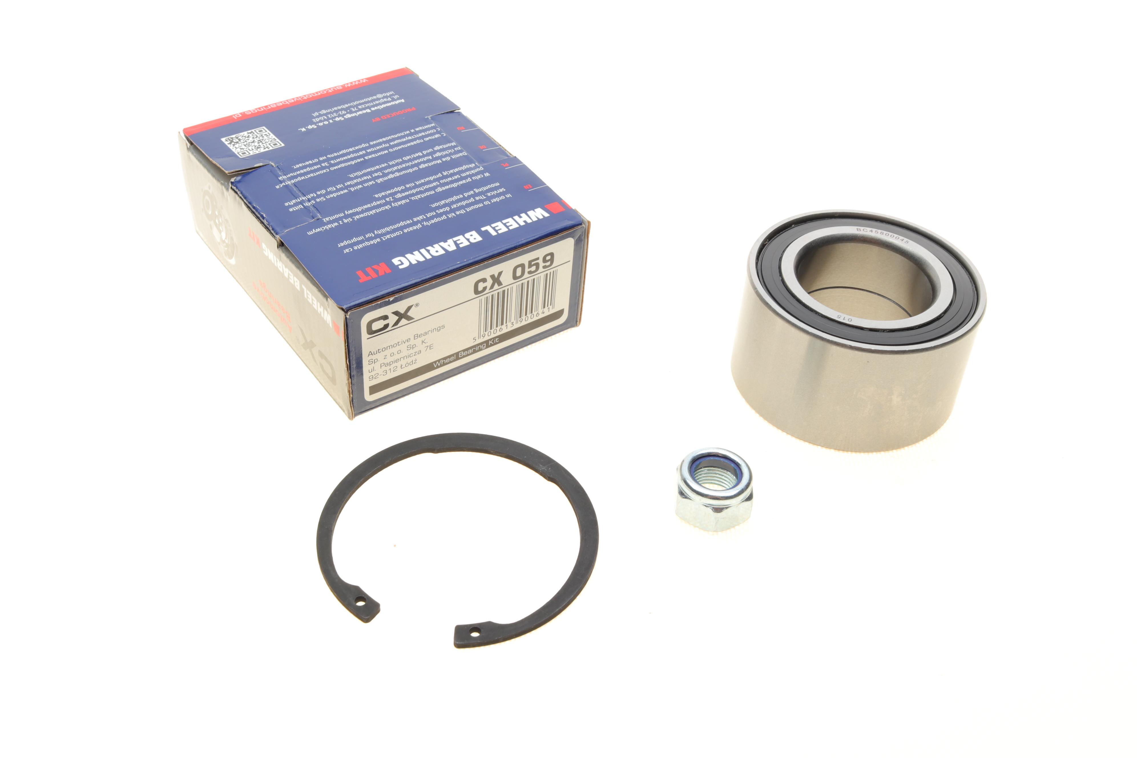 Підшипник маточини (передньої/задньої) VW T4 91-03 (45x80x45)