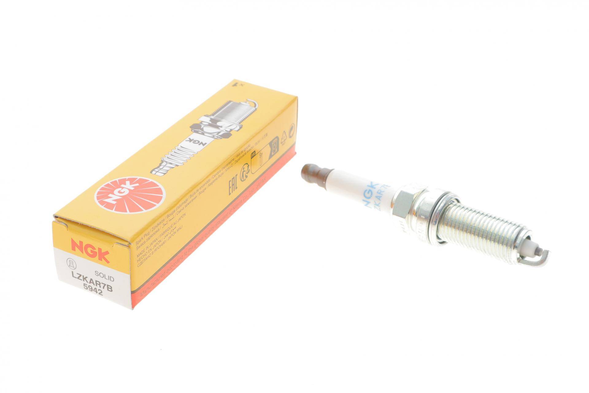 Свічка запалювання Renault Clio III 1.2 16V 05-14/Dacia Logan/Sandero 1.0 Hi-flex 11-12 (LZKAR7B)