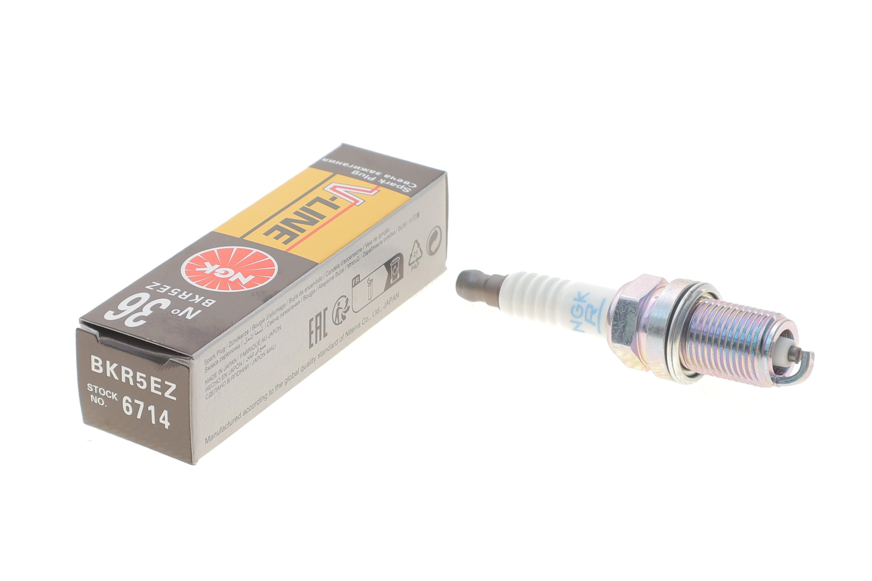 Свічка запалювання Fiat Doblo 01- (BKR5EZ)