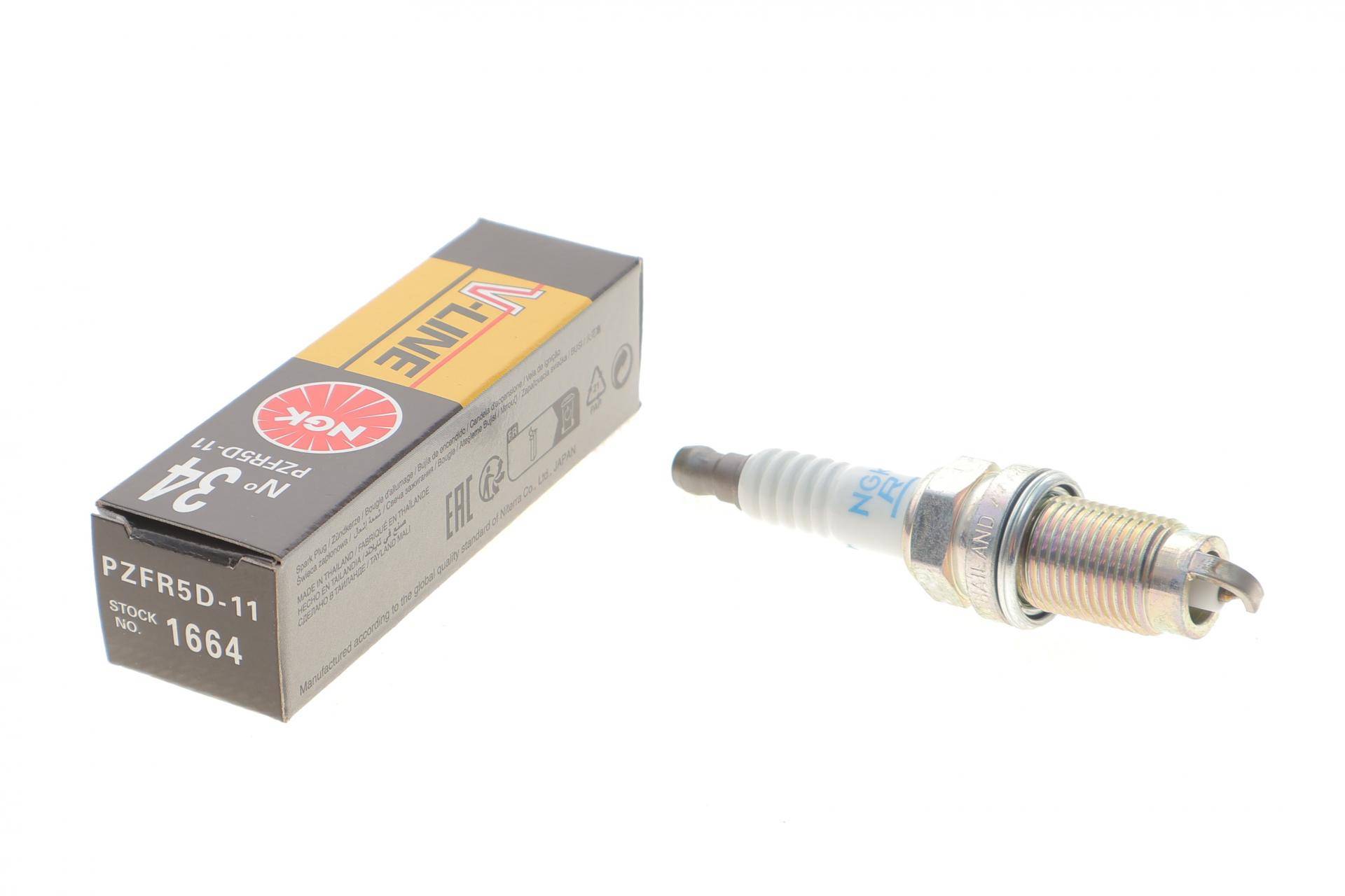 Свічка запалювання VW T4 2.8 VR6 00-03 (V-Line 34) (PZFR5D-11)