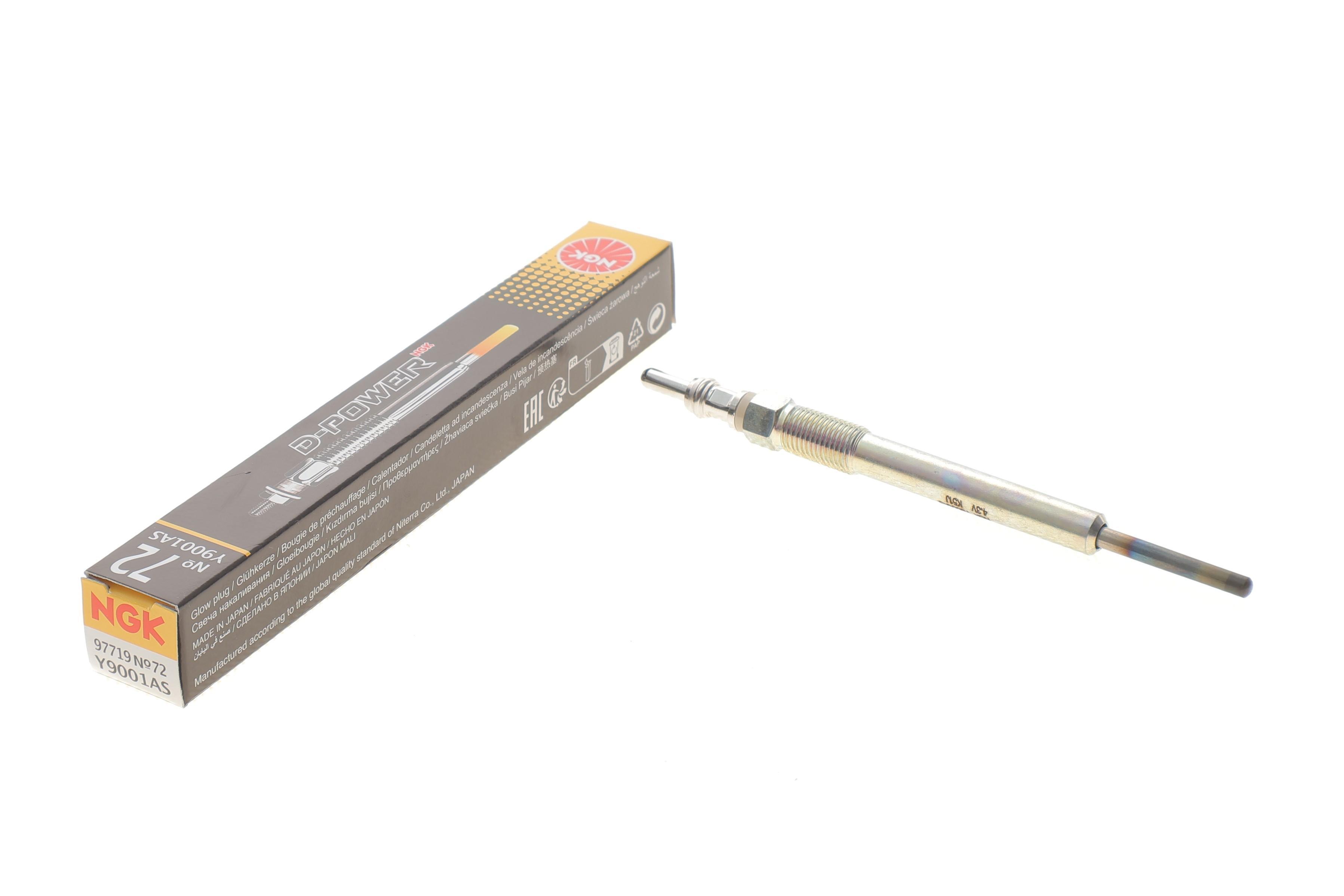 Свічка розжарювання Citroen Nemo/Fiat Doblo 1.3JTD 10- (Y9001AS)