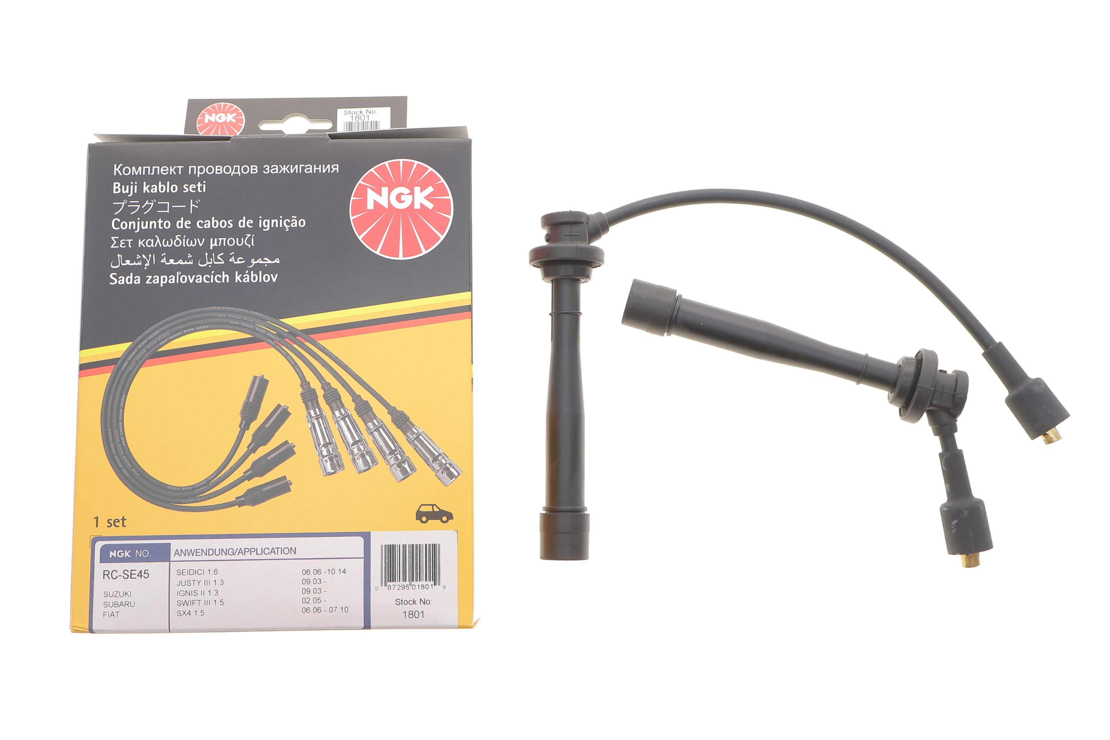 Проводи запалювання (к-кт) Fiat Sedici/Suzuki Grand Vitara 1.6 16V 05-15 (RC-SE45)