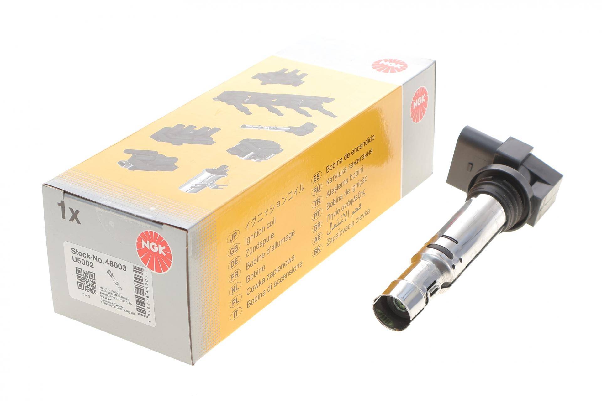 Котушка запалювання VW Caddy III 1.4TSI 04-10 (U5002)