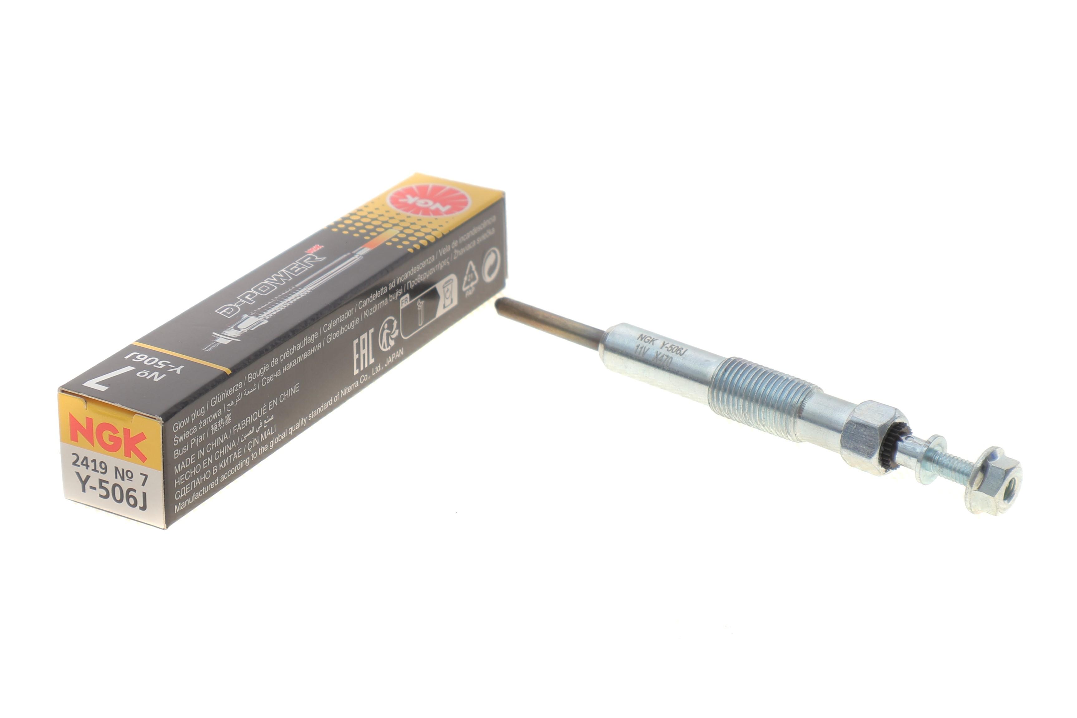 Свічка розжарювання Renault Kangoo 1.9D 97- (Y-506J)