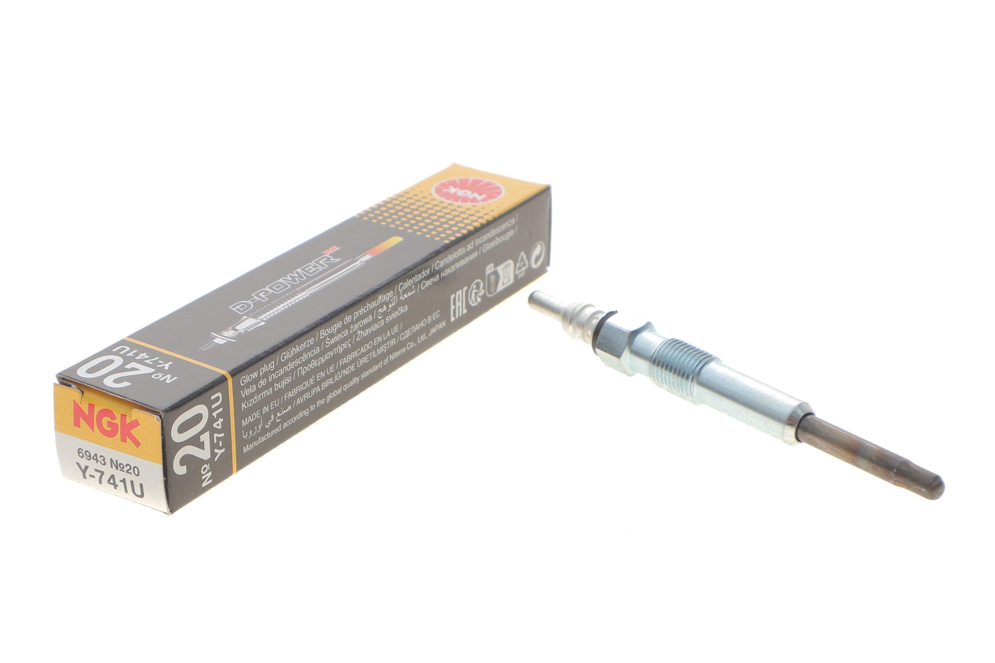 Свічка розжарювання VW T5 1.9/2.5TDI 03- (11V) (Y-741U)