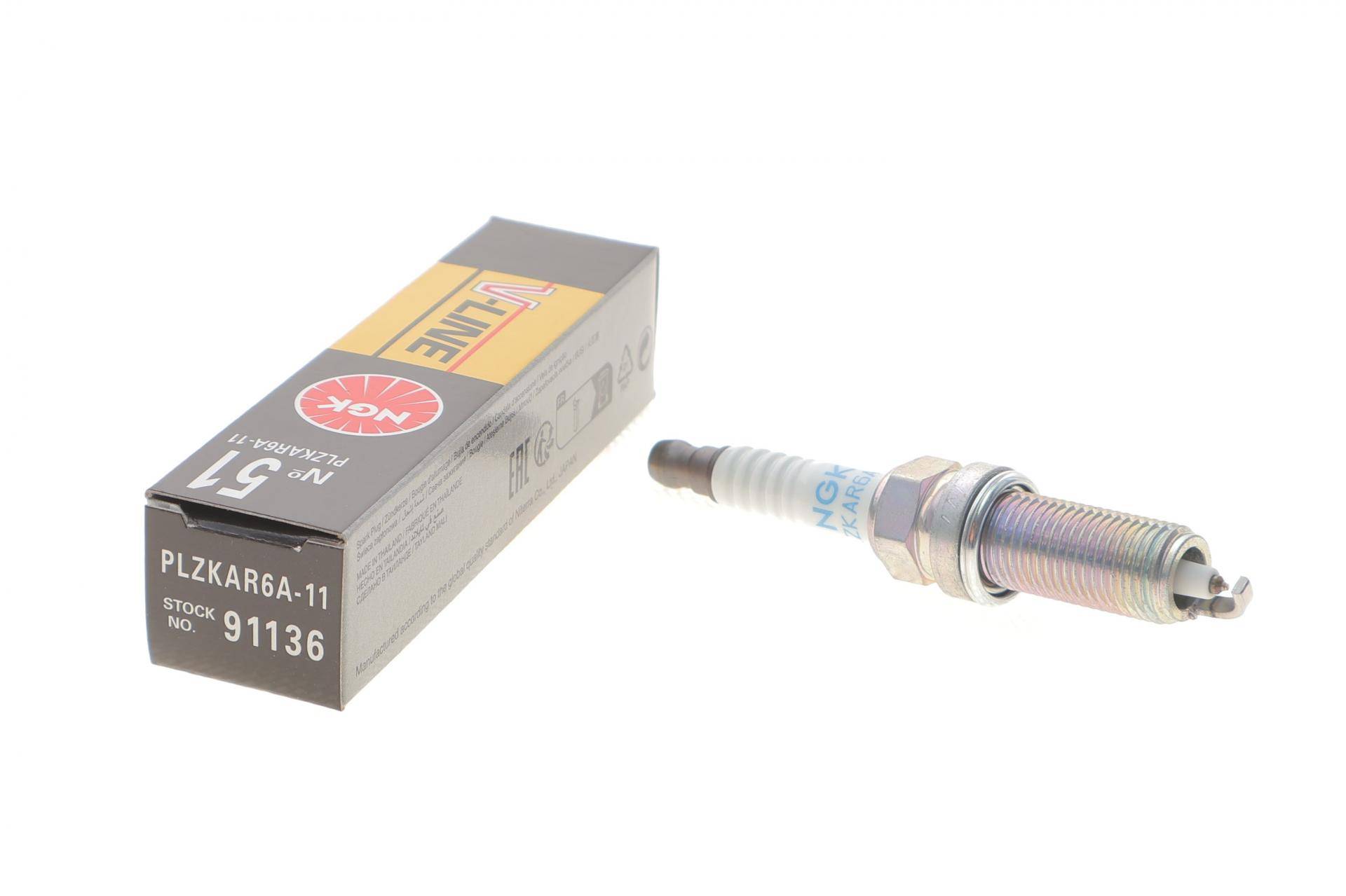 Свічка запалювання Renault Laguna III/Megane III/Scenic III 07-16 (V-Line 51) (PLZKAR6A-11)