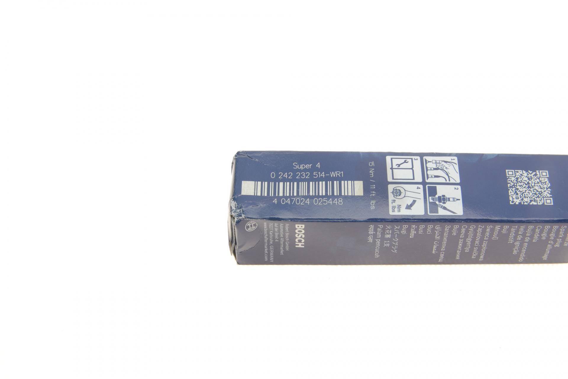 Свічка запалювання Mazda 6 2.0/2.5MZR 07-13/Volvo C30/S40/V50 1.6 05-12