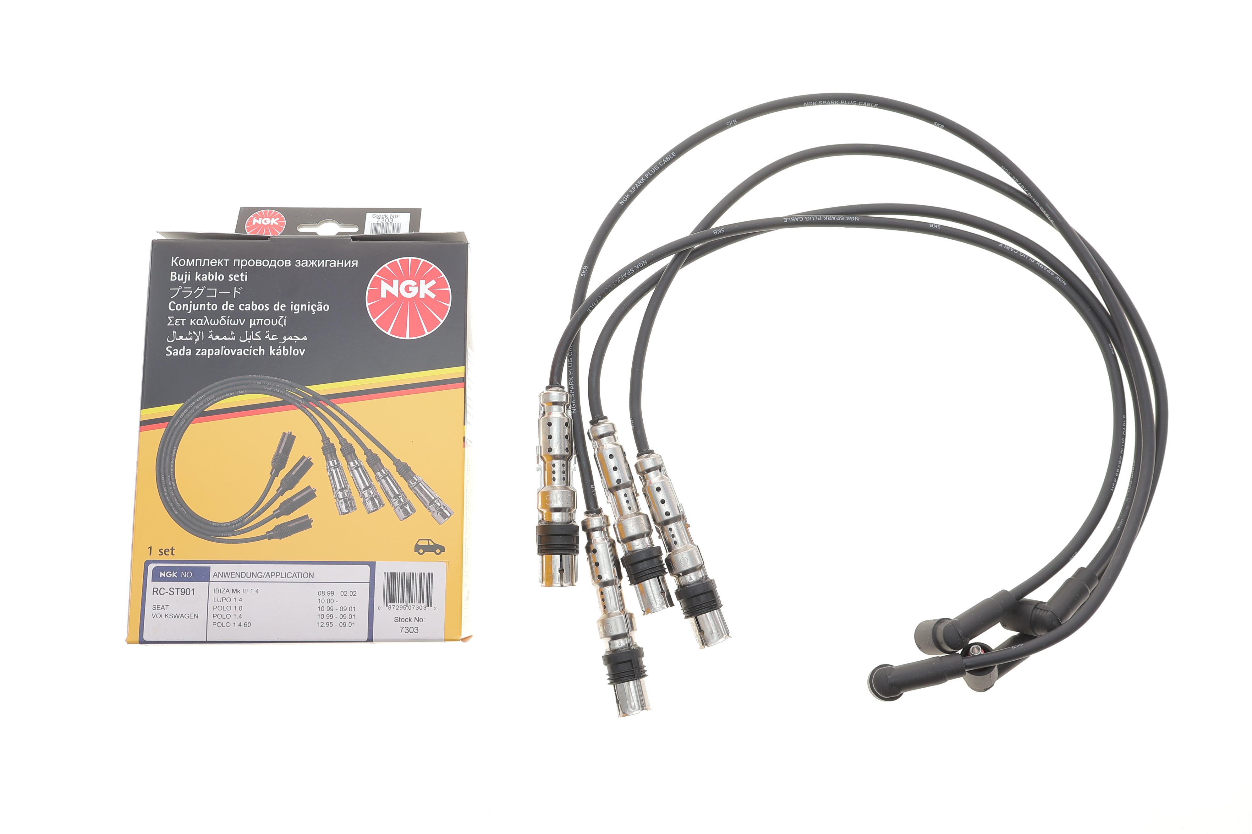 Проводи запалювання (к-кт) VW Caddy II 1.4i 95-04 (RC-ST901)